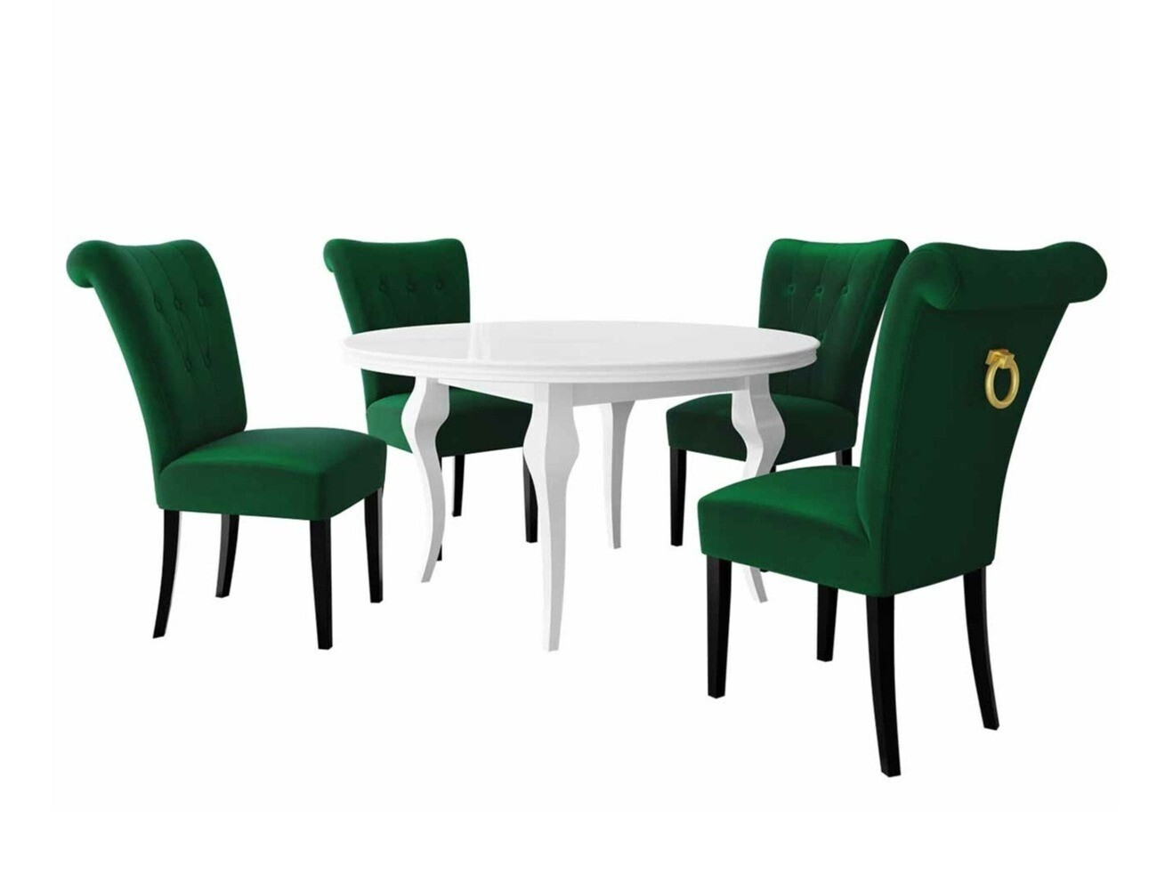 Обеденный гарнитур Racine 143 (Золотой)