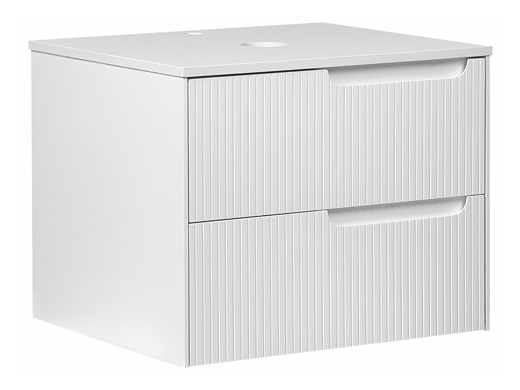 Piekarams vannas istabas skapītis izlietnei Berwyn 2305 (Balts)