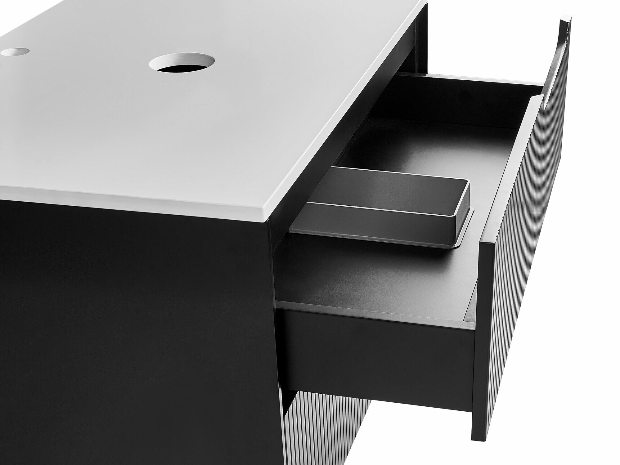 Piekarams vannas istabas skapītis izlietnei Berwyn 2305 (Melns)