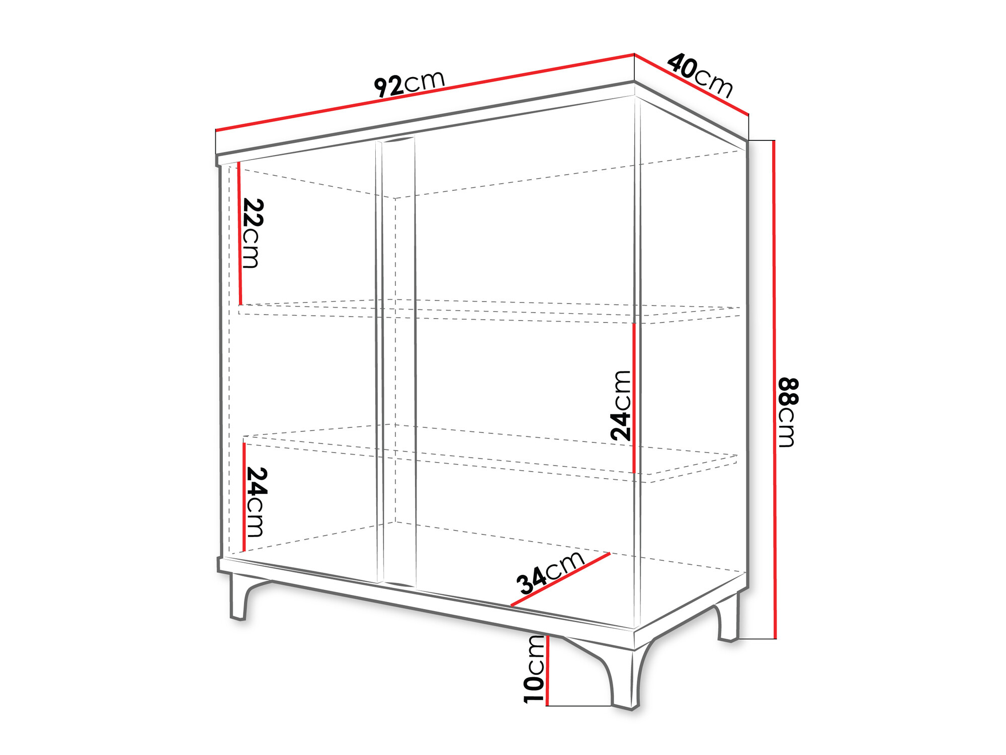Шкафчик Livseri 102 (Белый + Глянцевый белый + Светлое дерево)