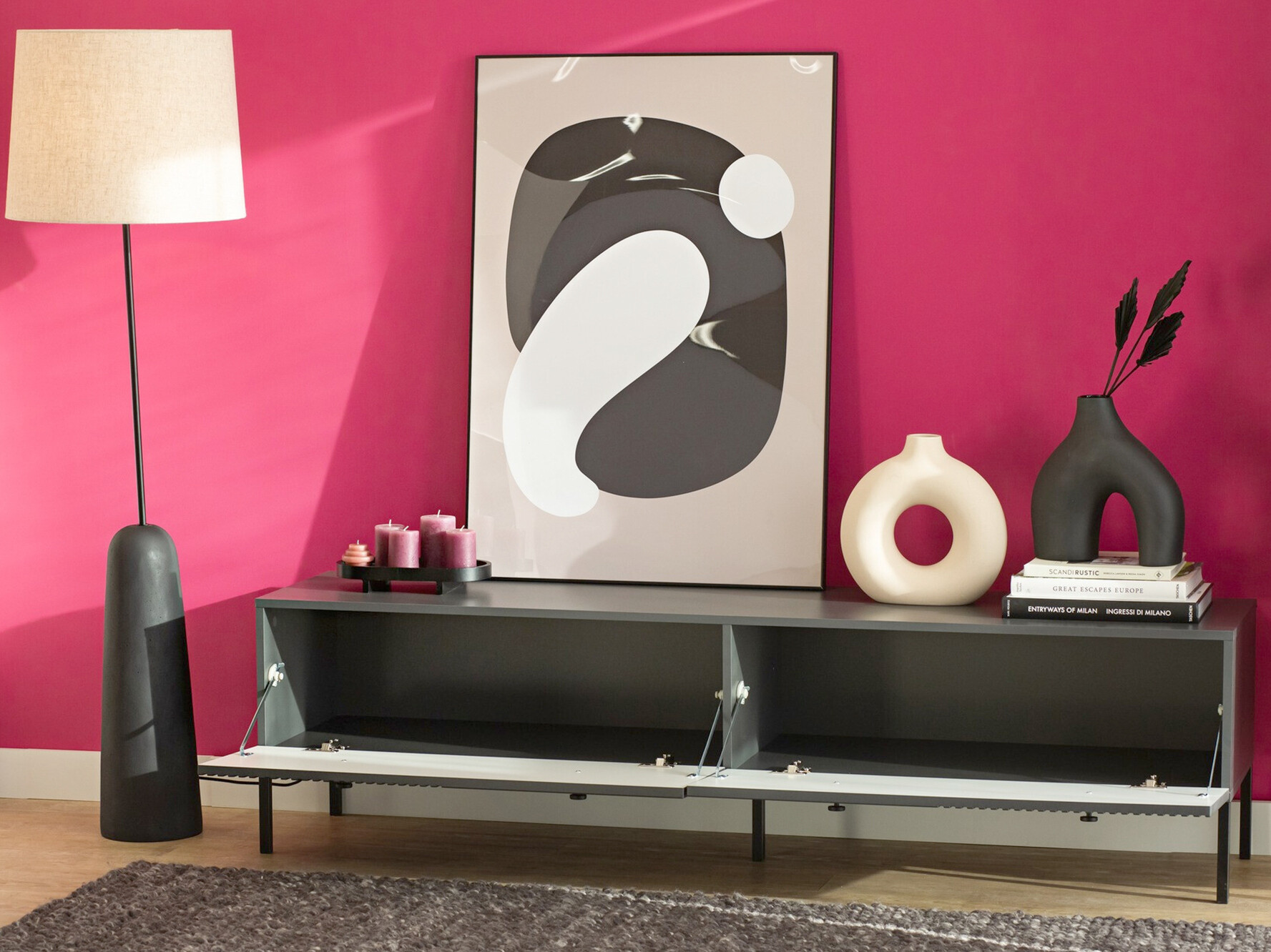 ТВ тумба Etliva 105 (Антрацит)