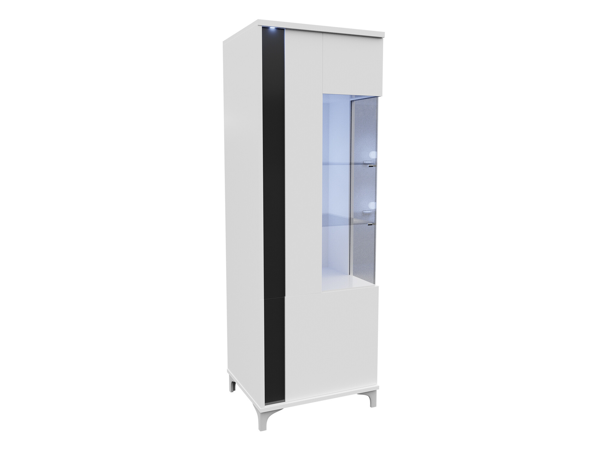 Plaukts Florem (Balts + Glancēts balts + Glancēts melns)