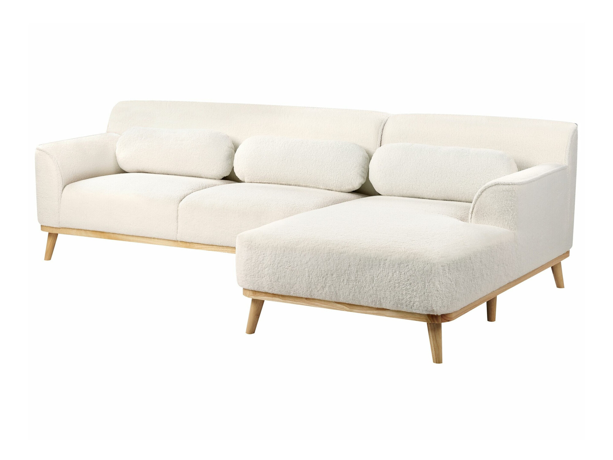 Stūra dīvāns Berwyn 1747 (Balts)