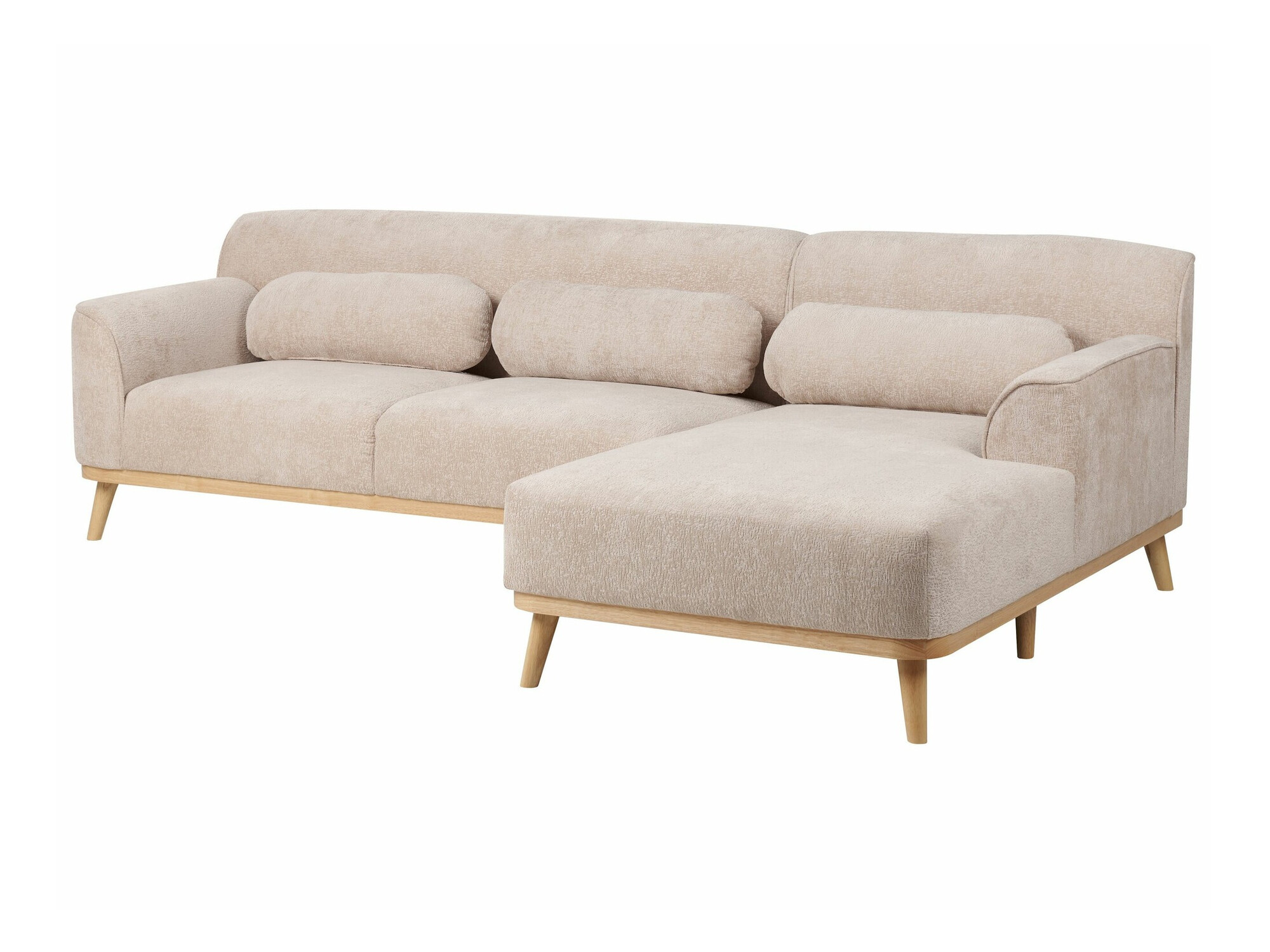 Stūra dīvāns Berwyn 1747 (Gaiši brūns)