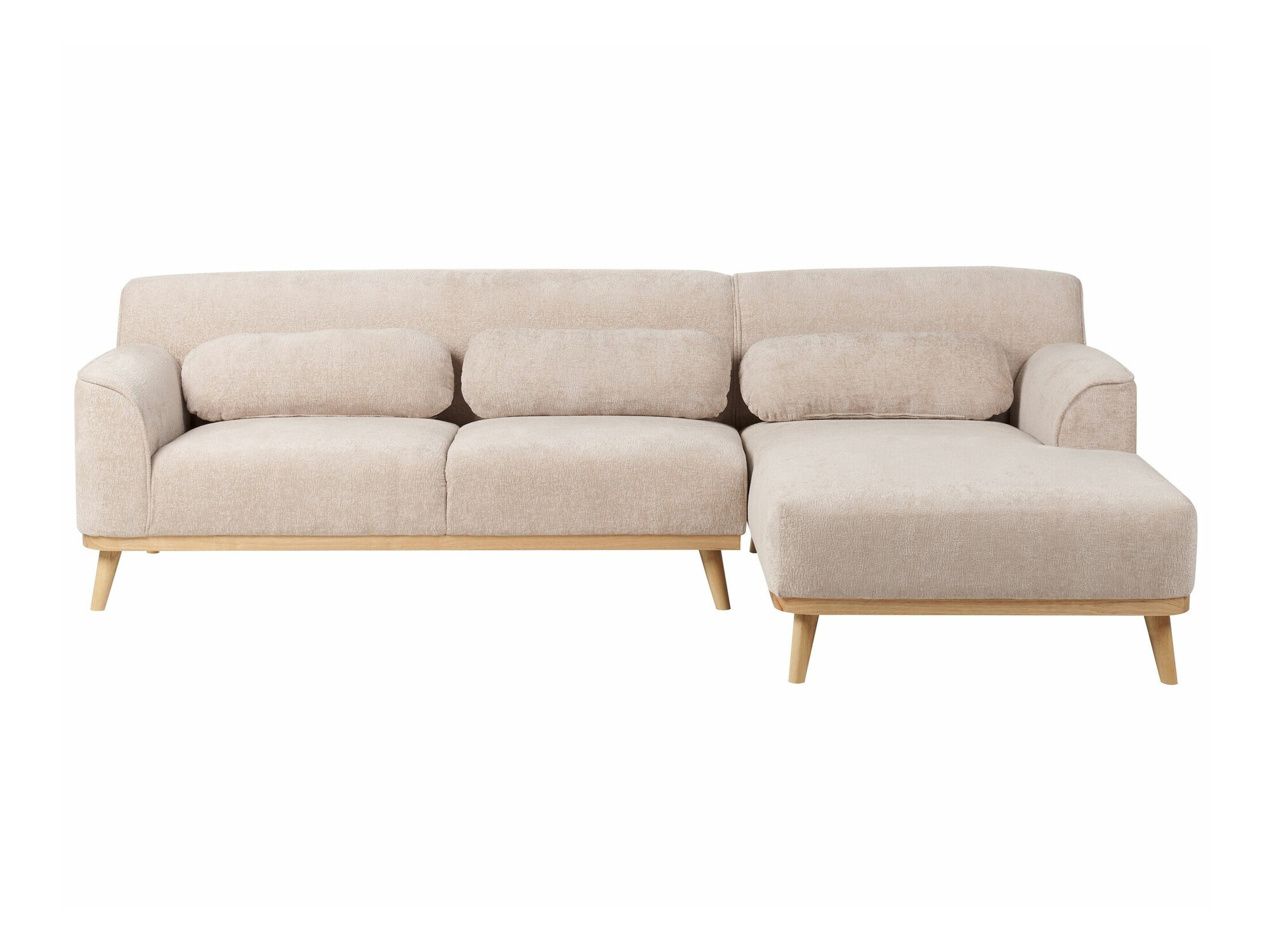 Stūra dīvāns Berwyn 1747 (Gaiši brūns)