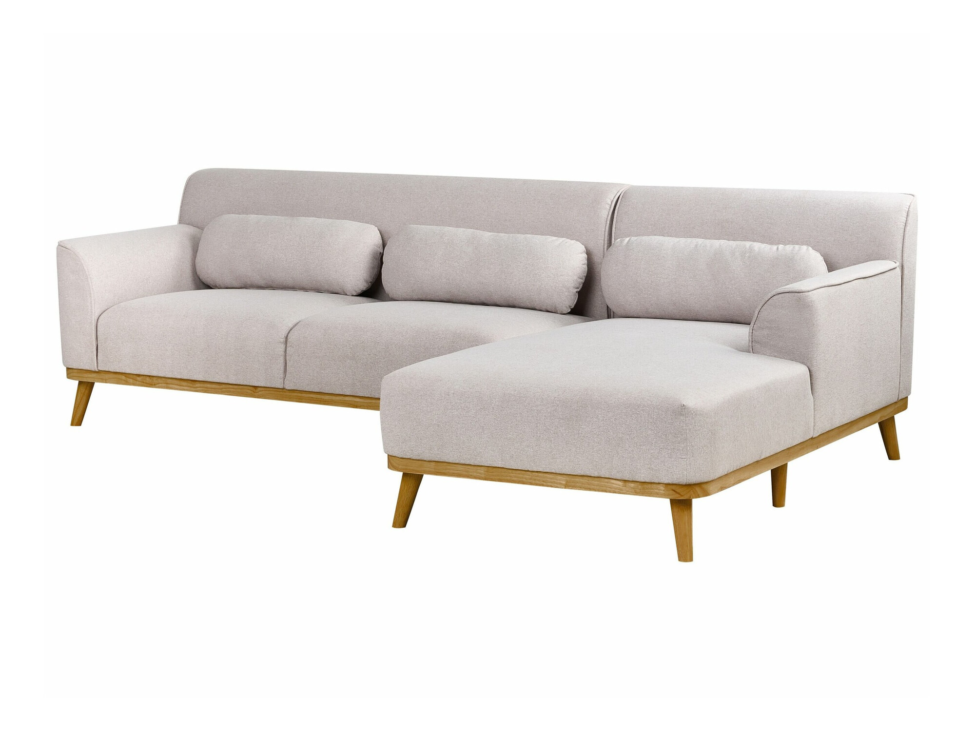 Stūra dīvāns Berwyn 1747 (Gaiši pelēks)