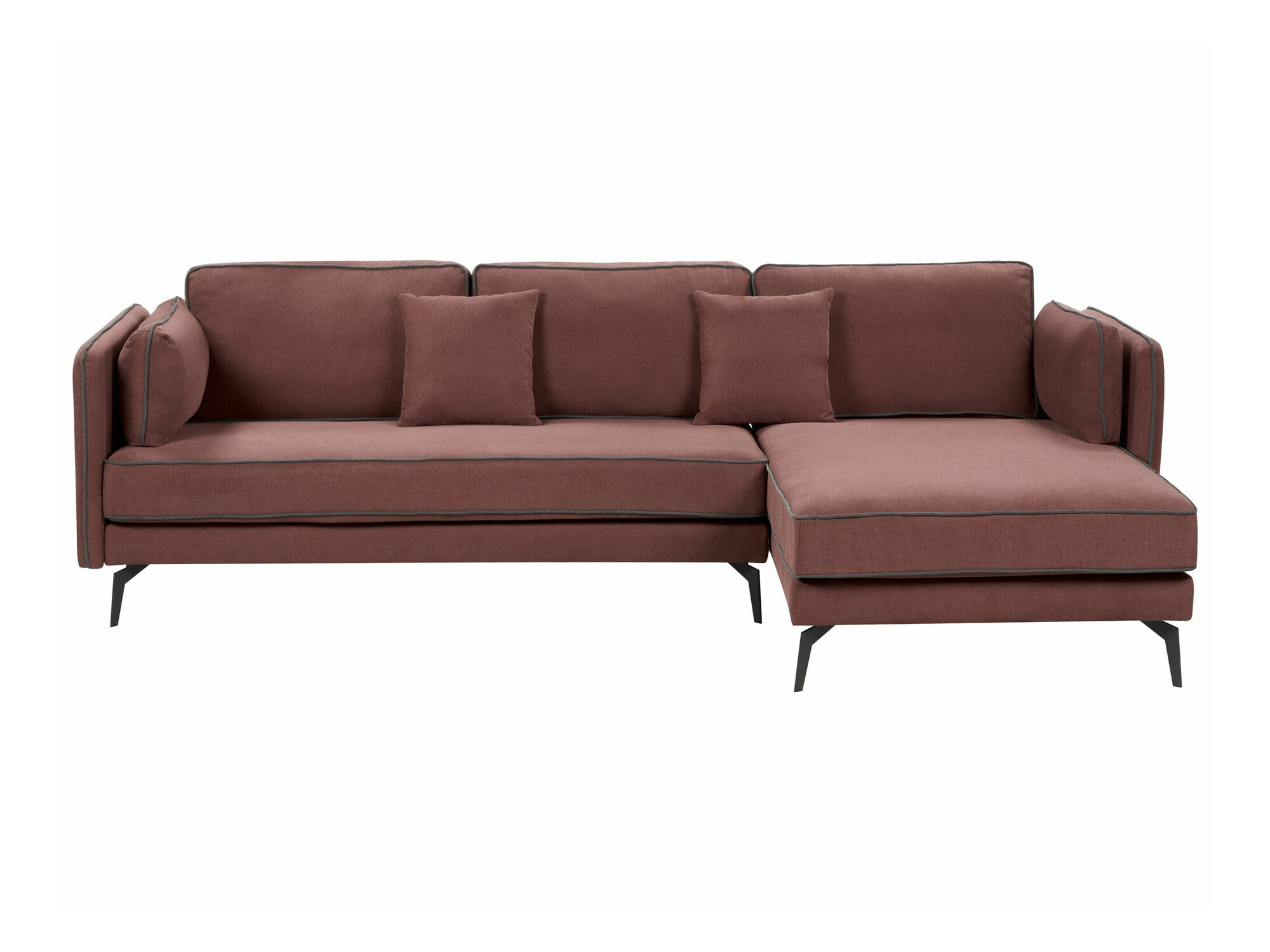 Stūra dīvāns Berwyn 622 (Bordo)