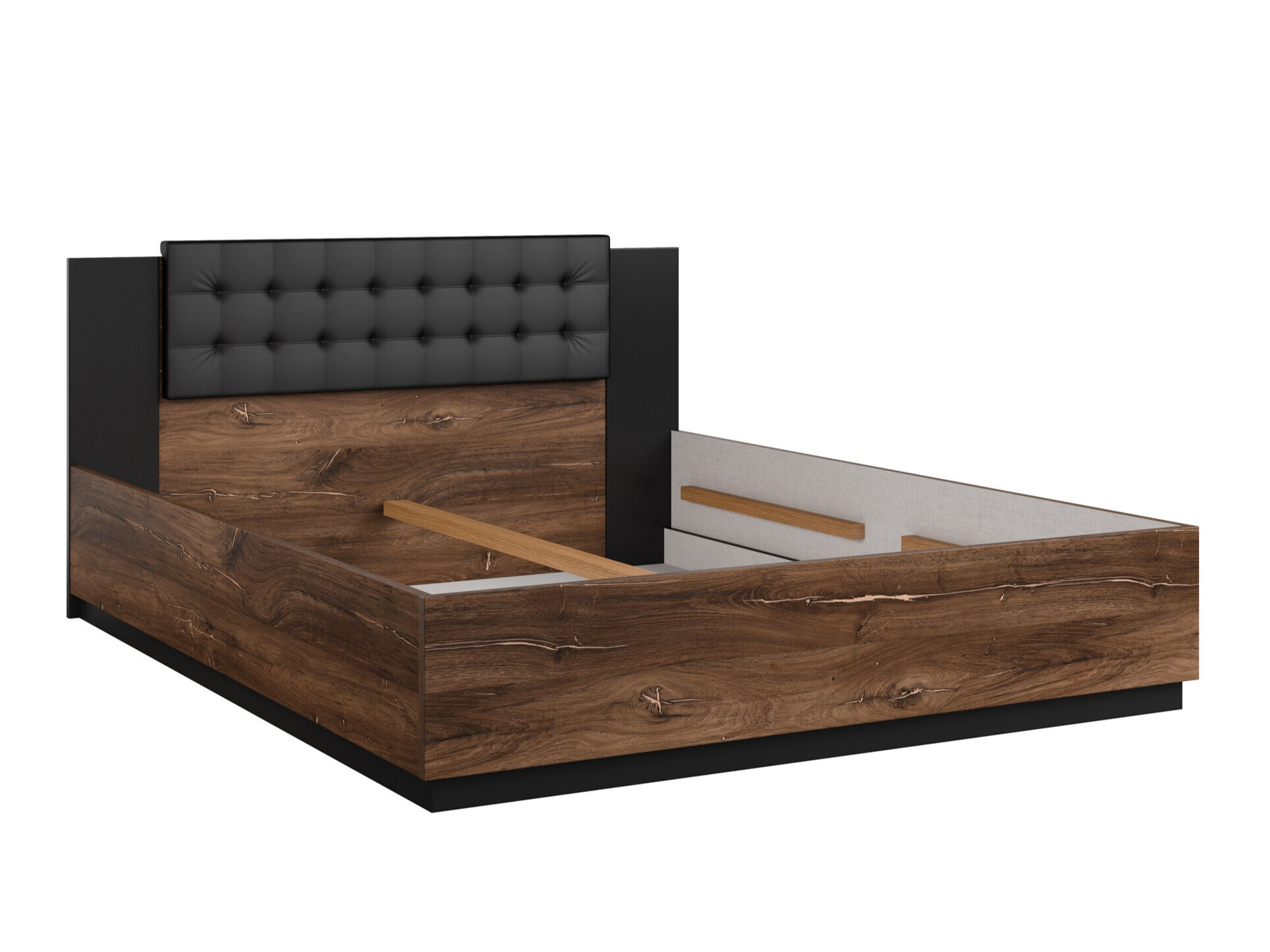 Кровать Felelie 104 (Tamus Flagstaf дуб + Медь)