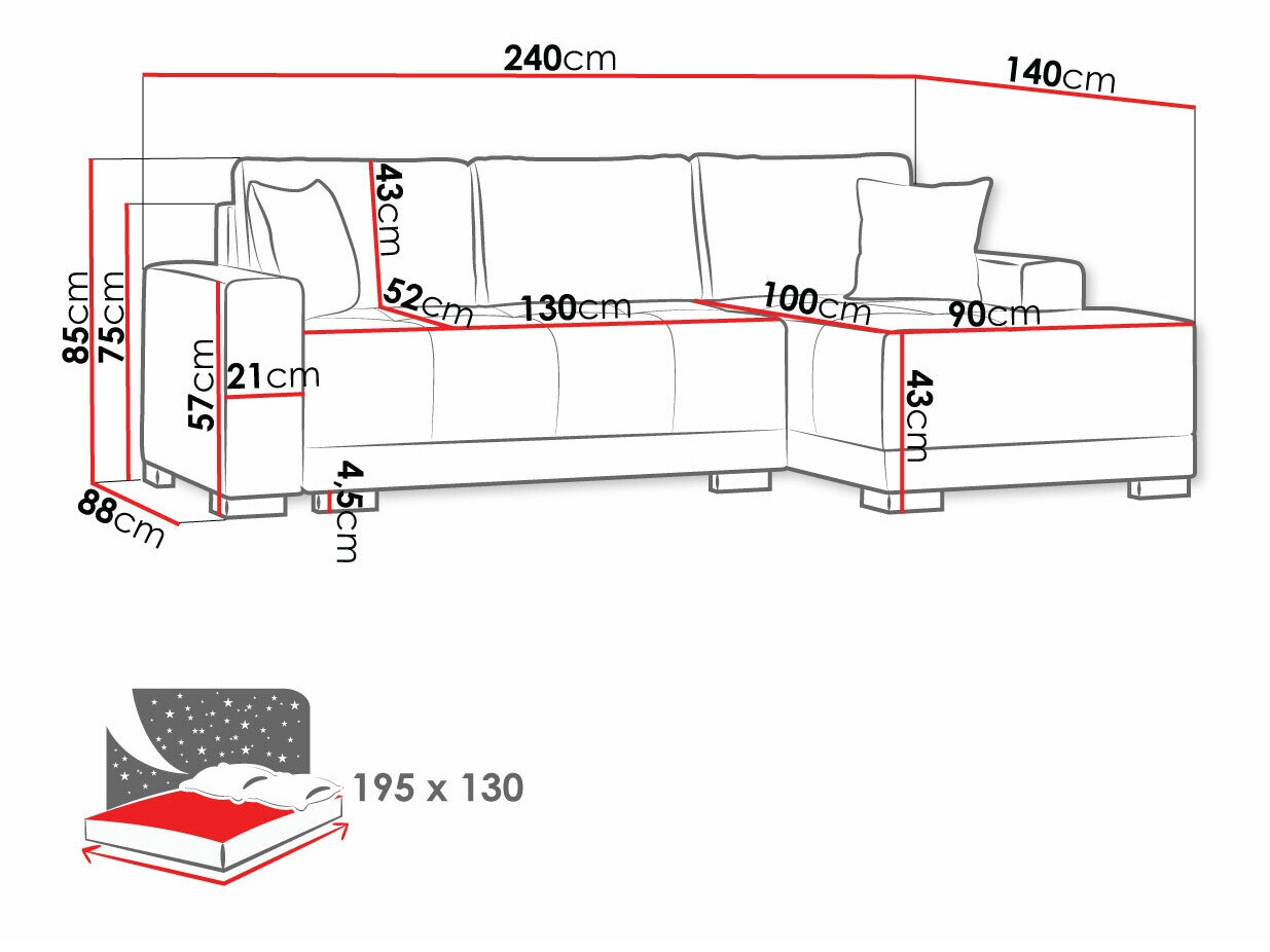 Угловой диван Columbus 103