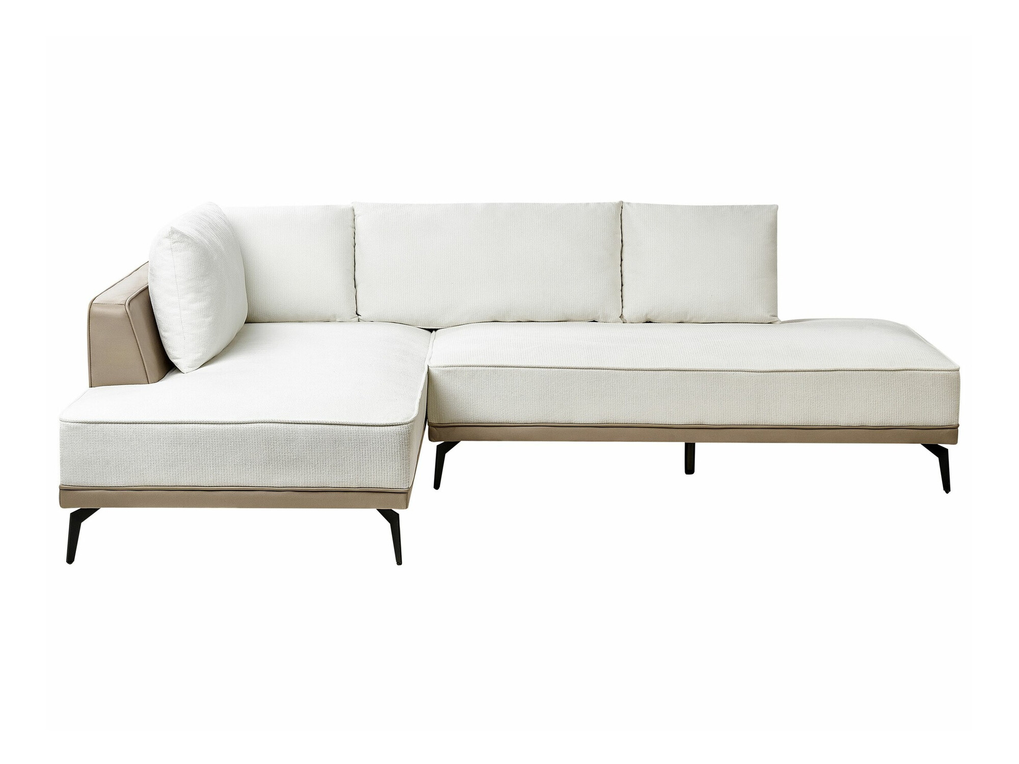 Moduļu stūra dīvāns Berwyn 2326 (Balts)