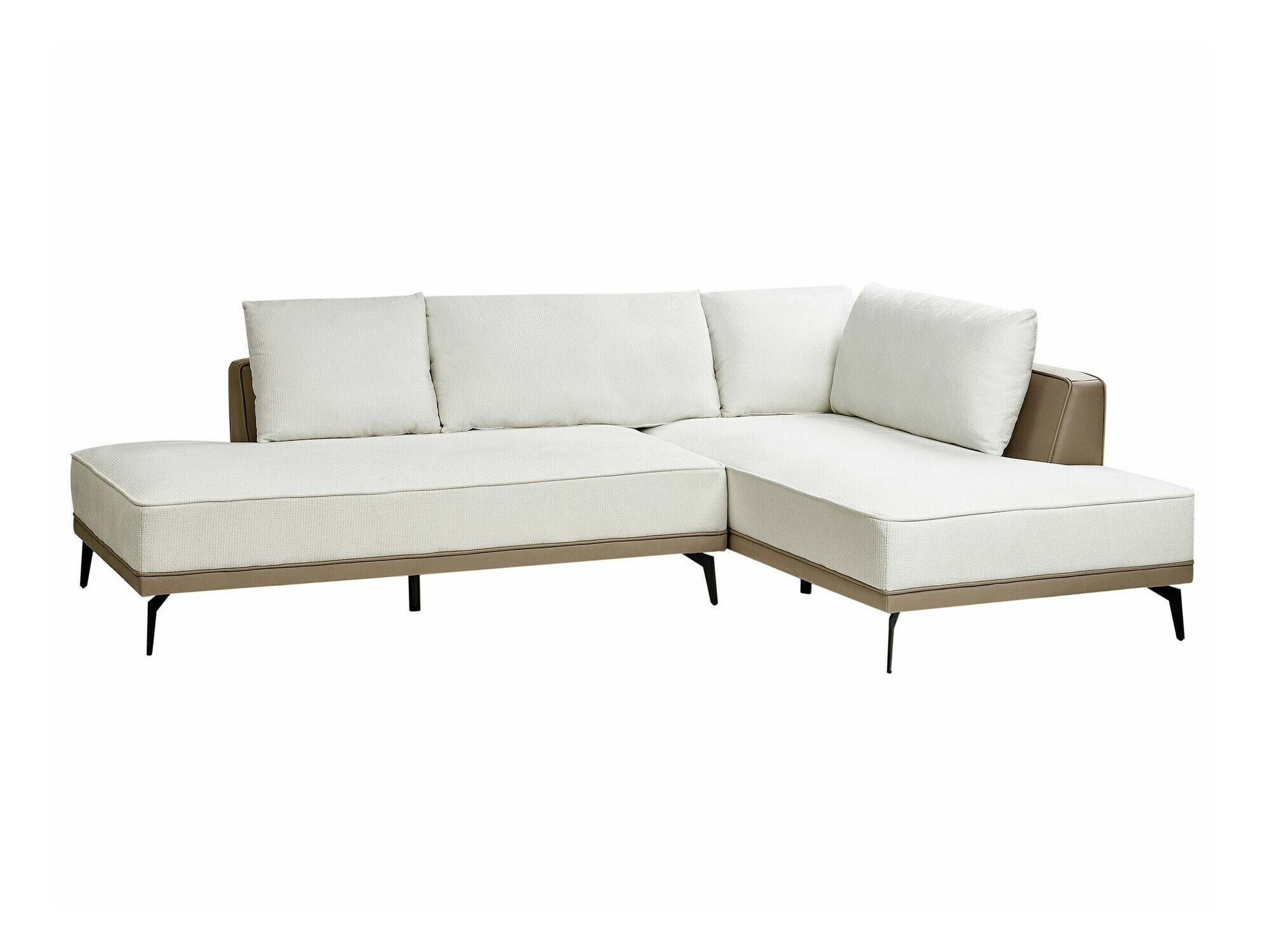 Moduļu stūra dīvāns Berwyn 2326 (Balts)