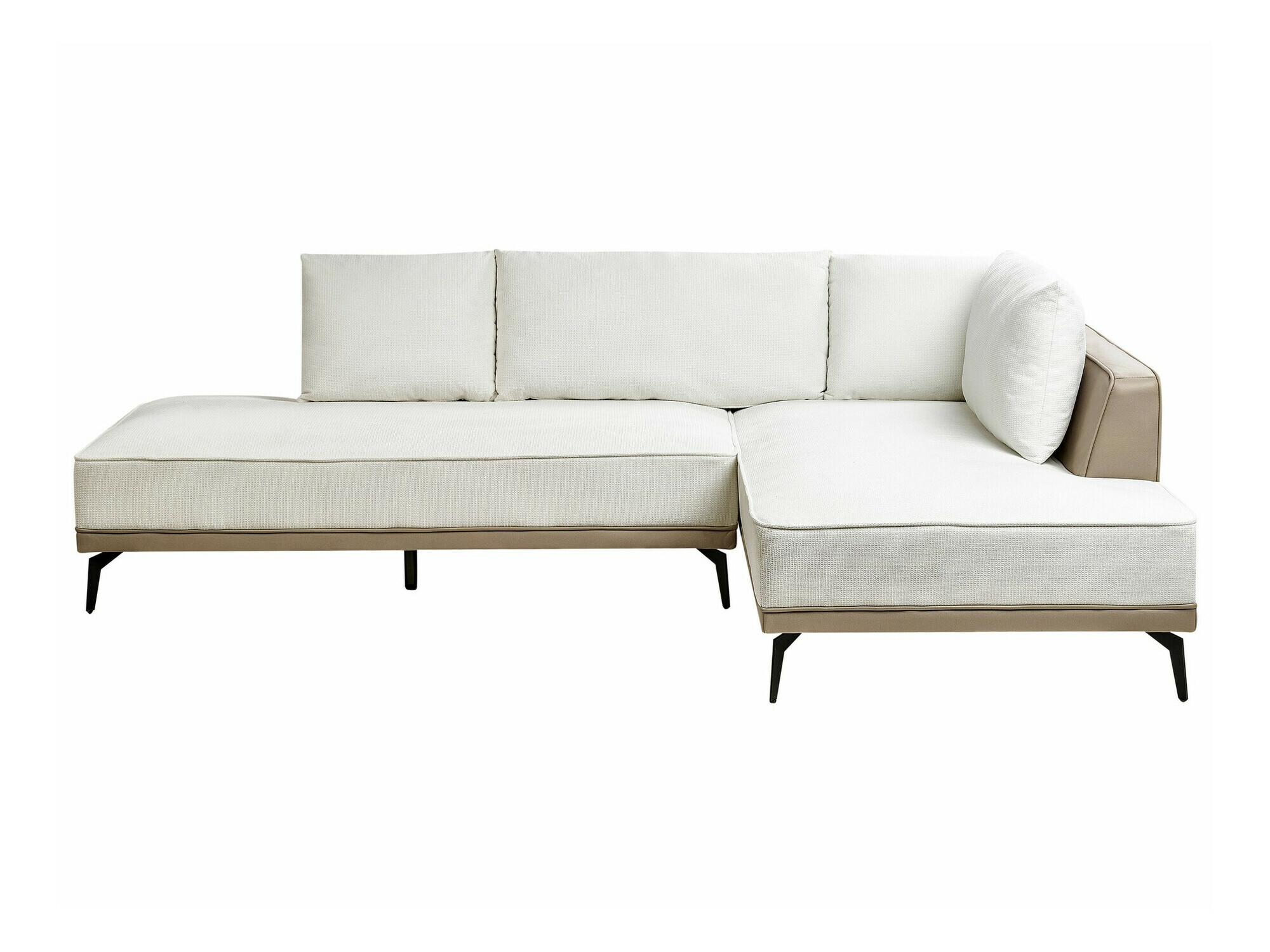 Moduļu stūra dīvāns Berwyn 2326 (Balts)