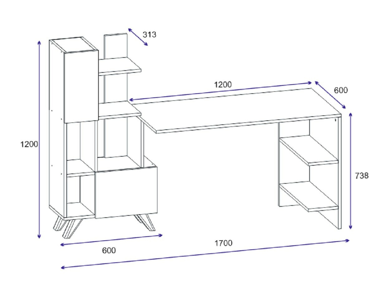 Rakstāmgalds Kailua 2316