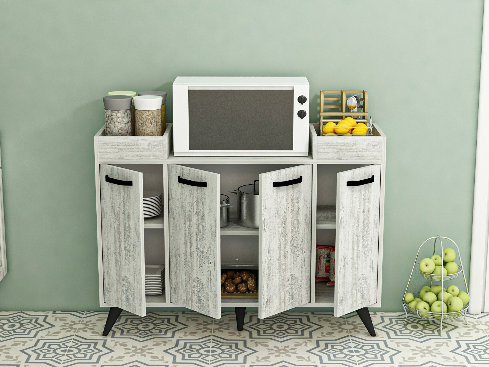 Шкафчик Kailua 2315 (Серый)