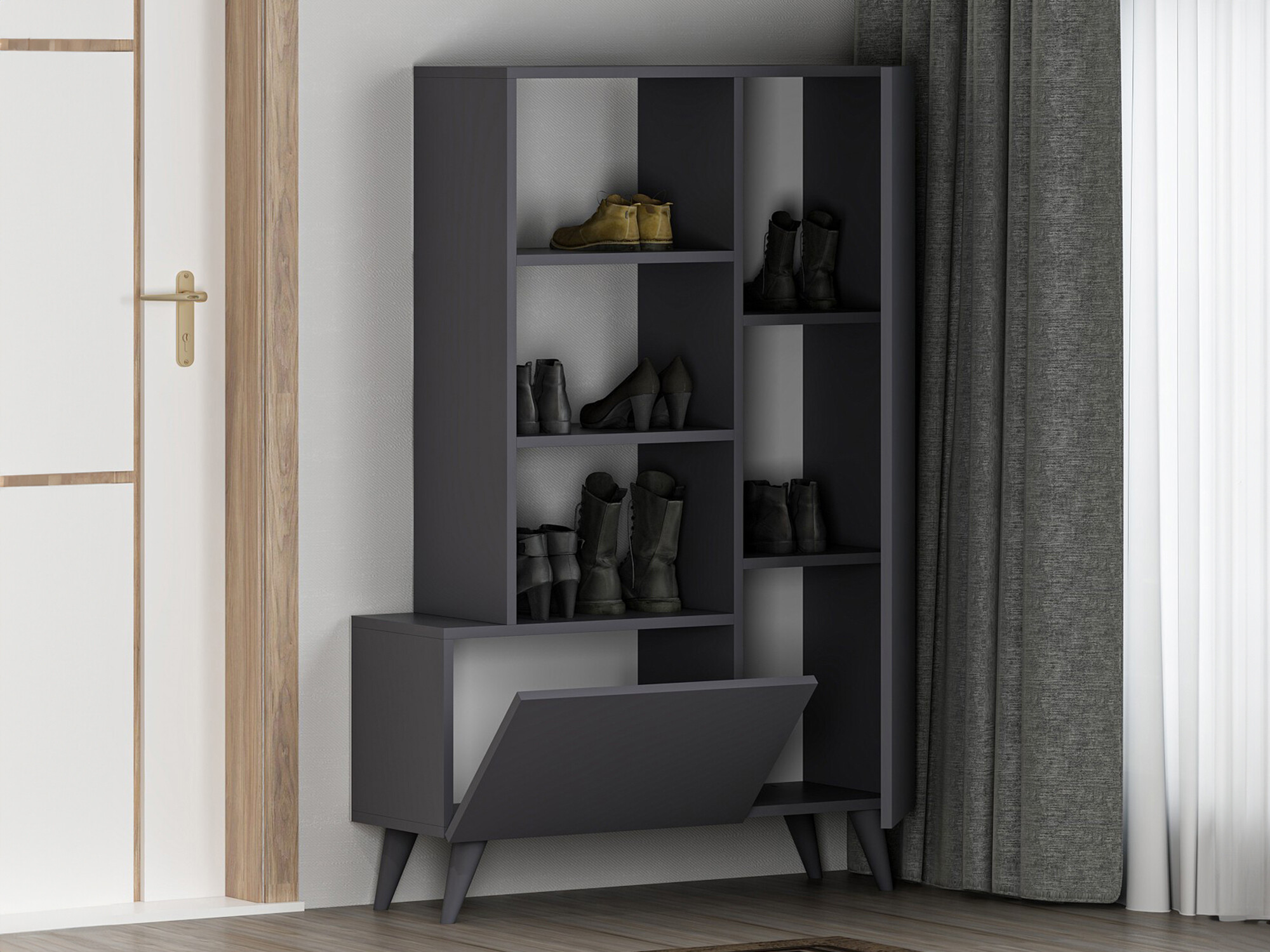 Шкафчик Kailua 2318 (Антрацит)