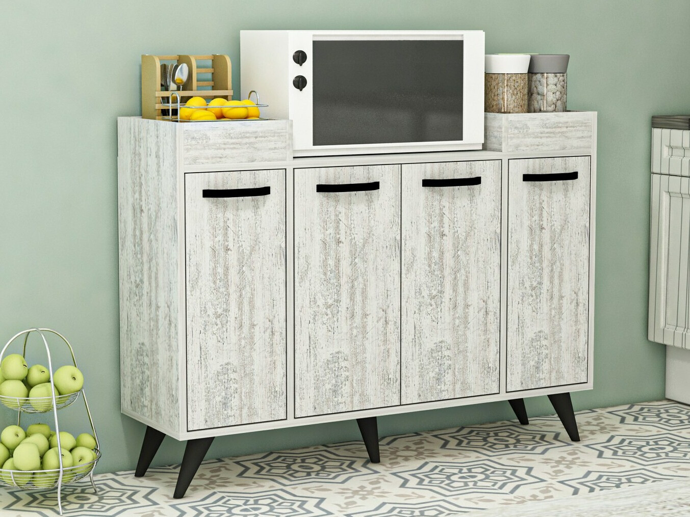 Skapis Kailua 2315 (Pelēks)