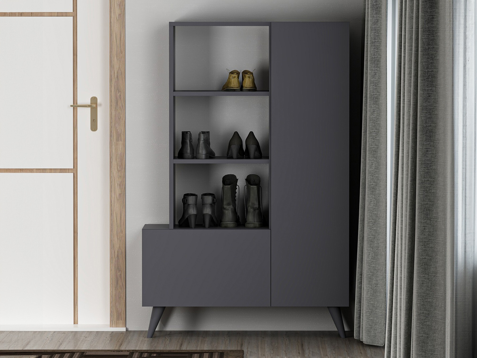 Skapis Kailua 2318 (Antracīts)