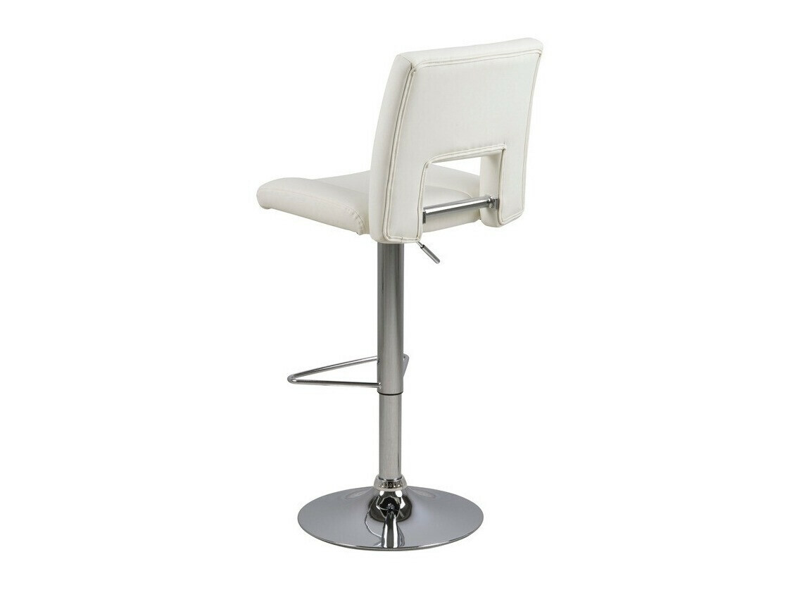 Zemais bāra krēsls Norsica 145 (Balts + Sudraba)