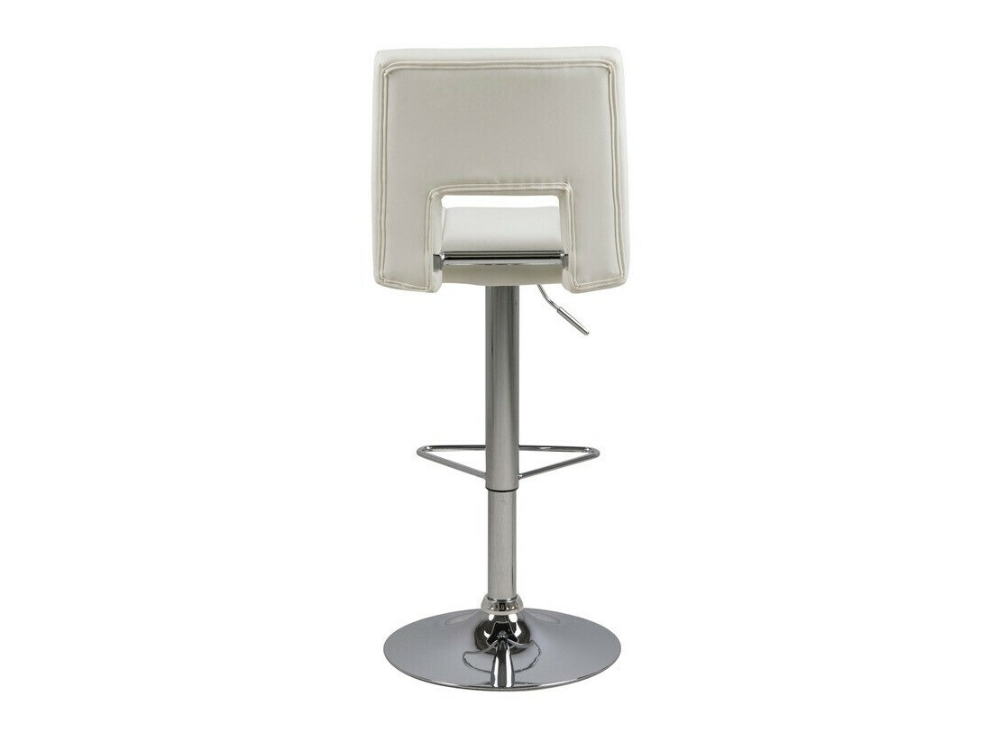 Zemais bāra krēsls Norsica 145 (Balts + Sudraba)