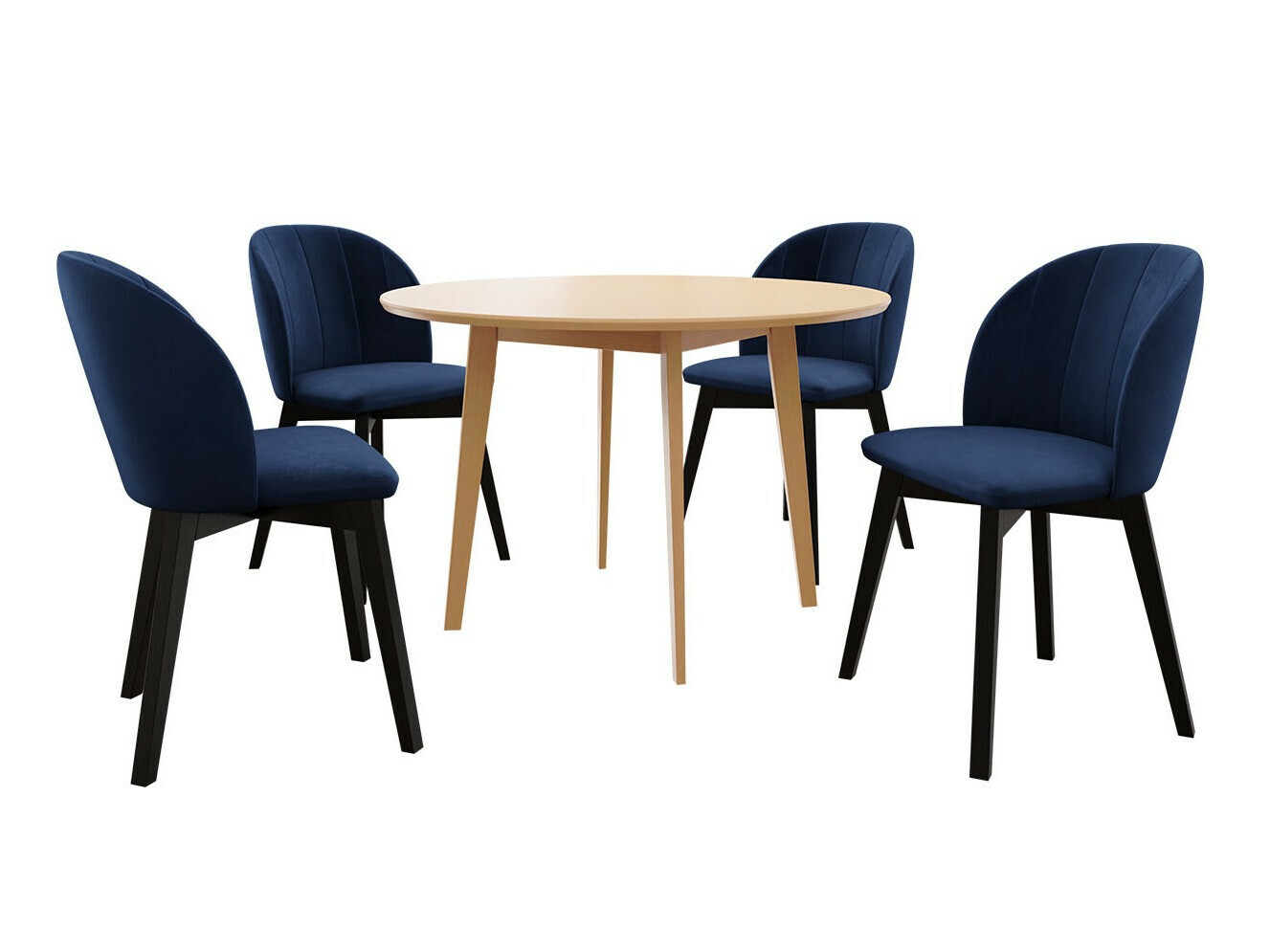 Ēdamistabas komplekts Racine 136 (Brūns)