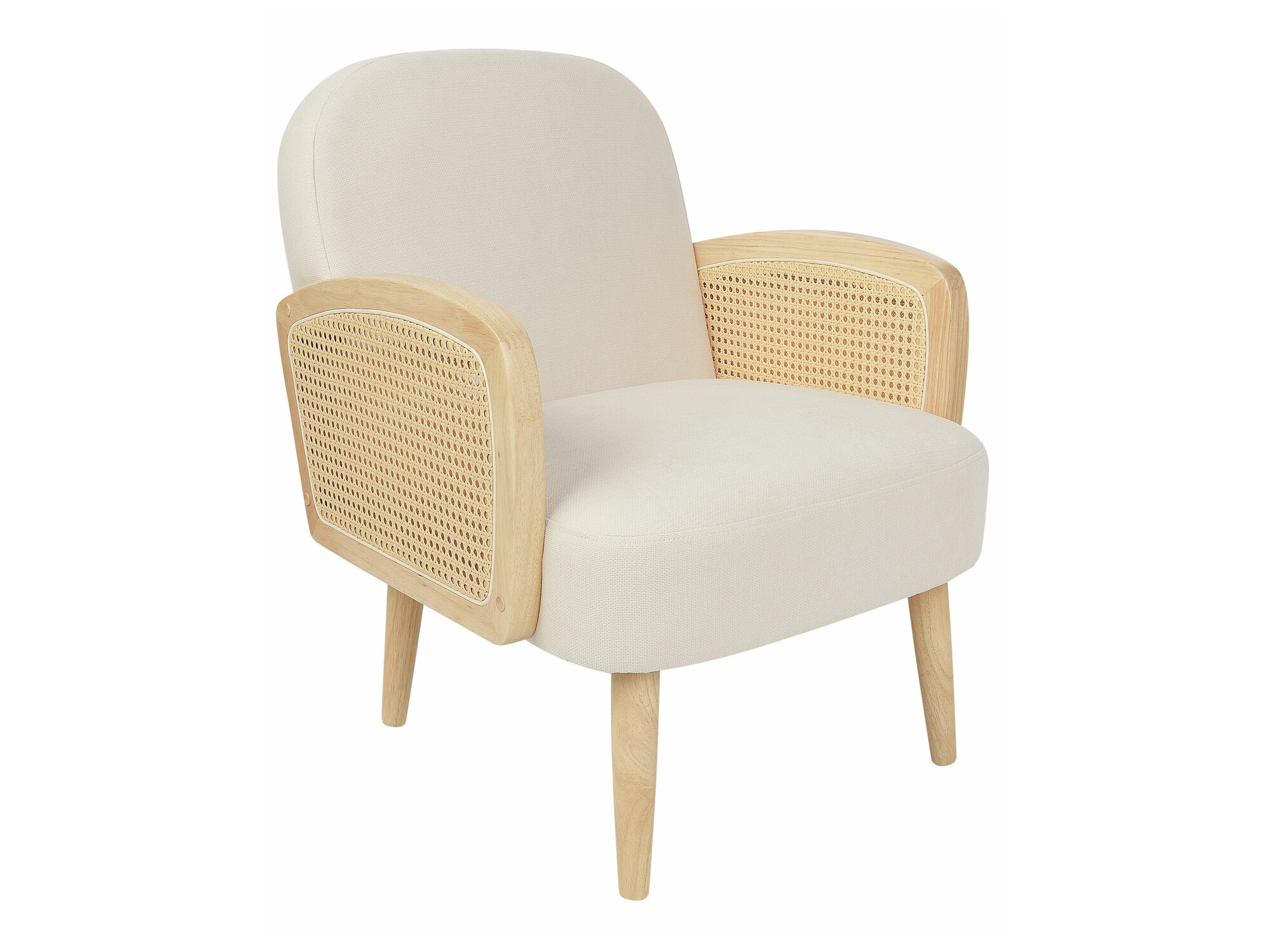 Krēsls Berwyn 2339 (Bēšs + Gaišs koks)