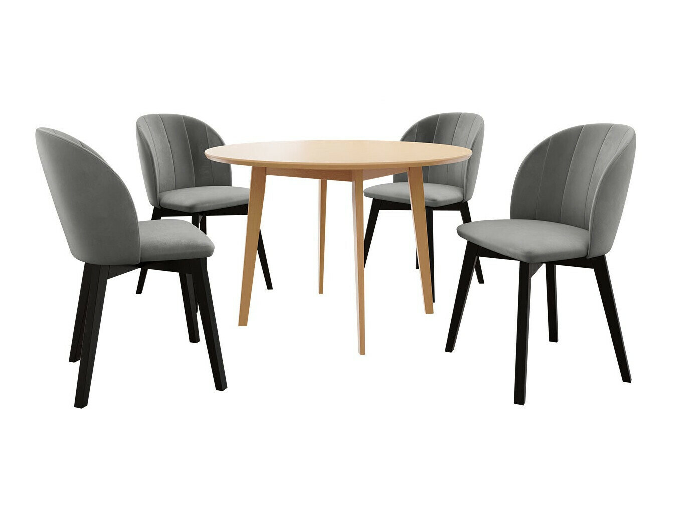 Обеденный гарнитур Racine 136 (Коричневый)