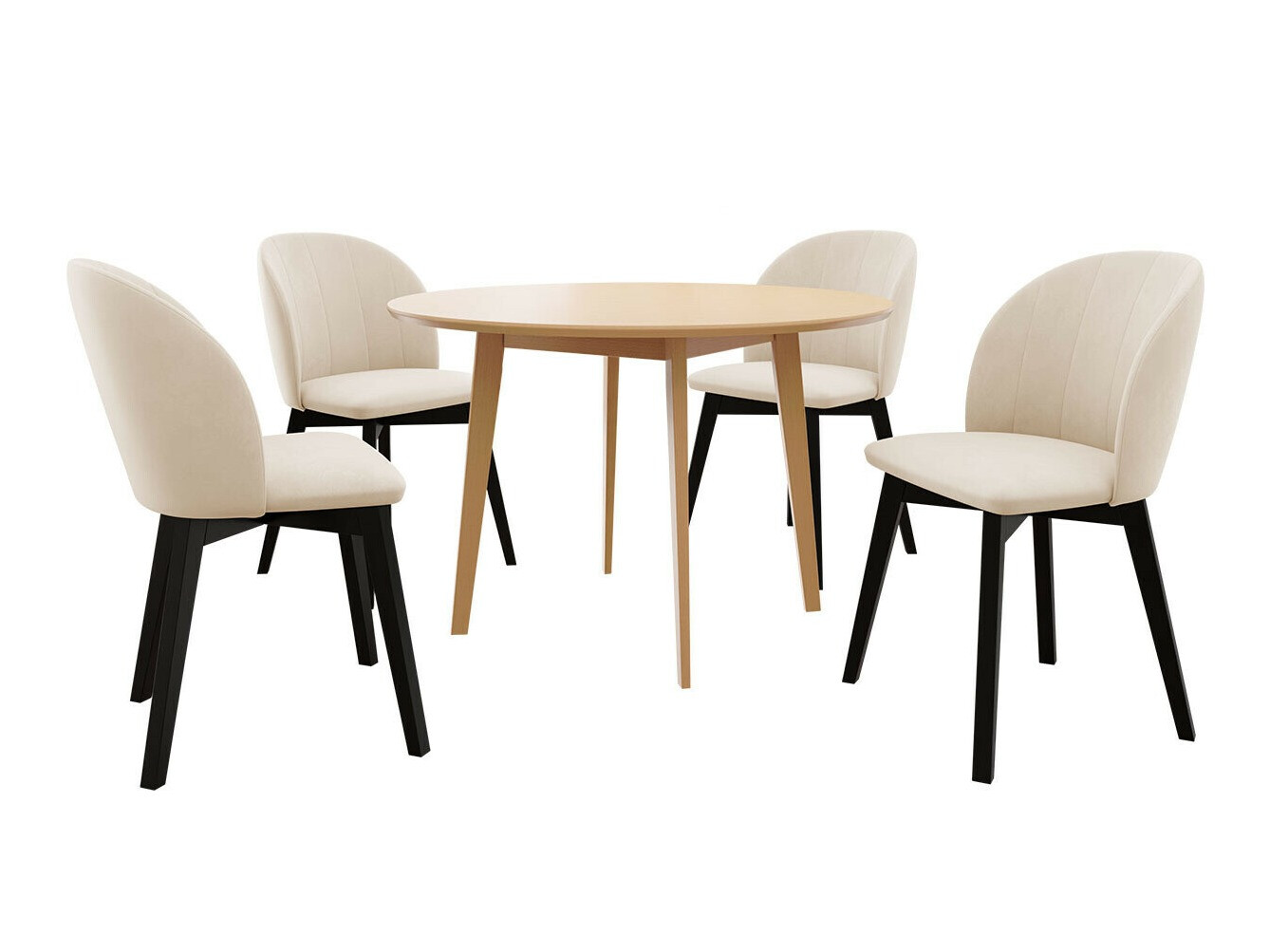 Обеденный гарнитур Racine 136 (Коричневый)