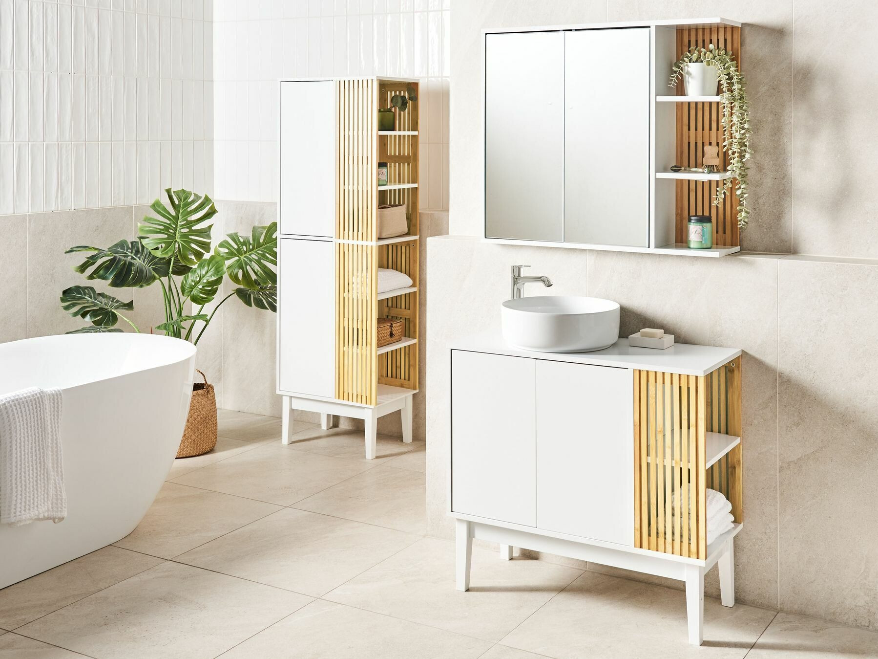 Stāvošs vannas istabas skapītis izlietnei Berwyn 2340