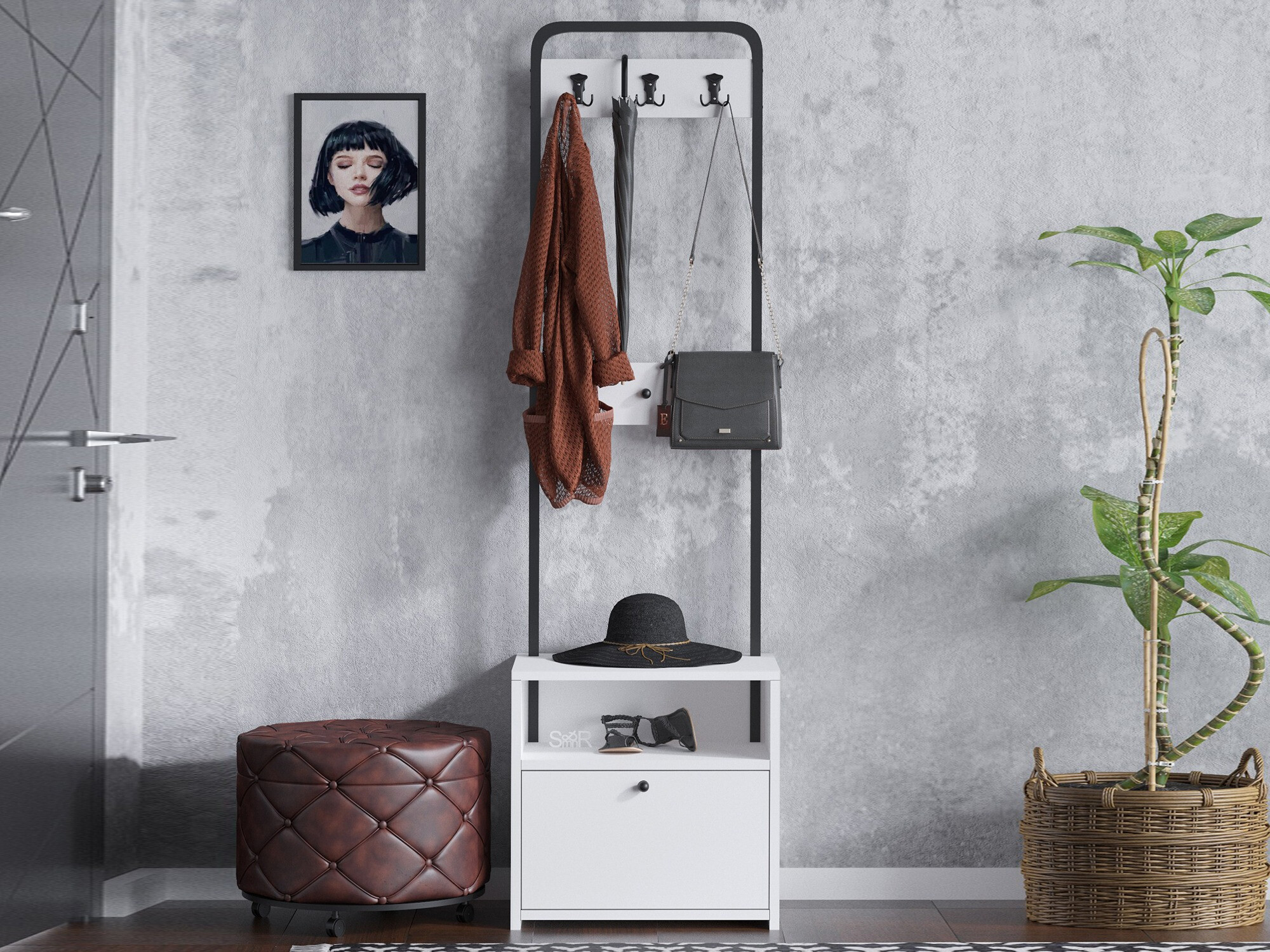 Вешалка Sonliro 137 (Белый)