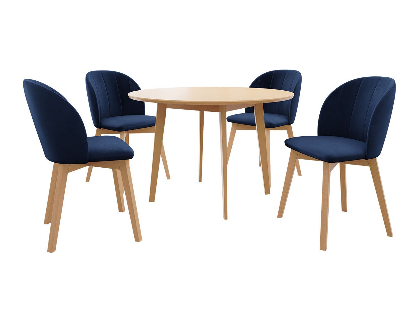 Обеденный гарнитур Racine 136 (Коричневый)