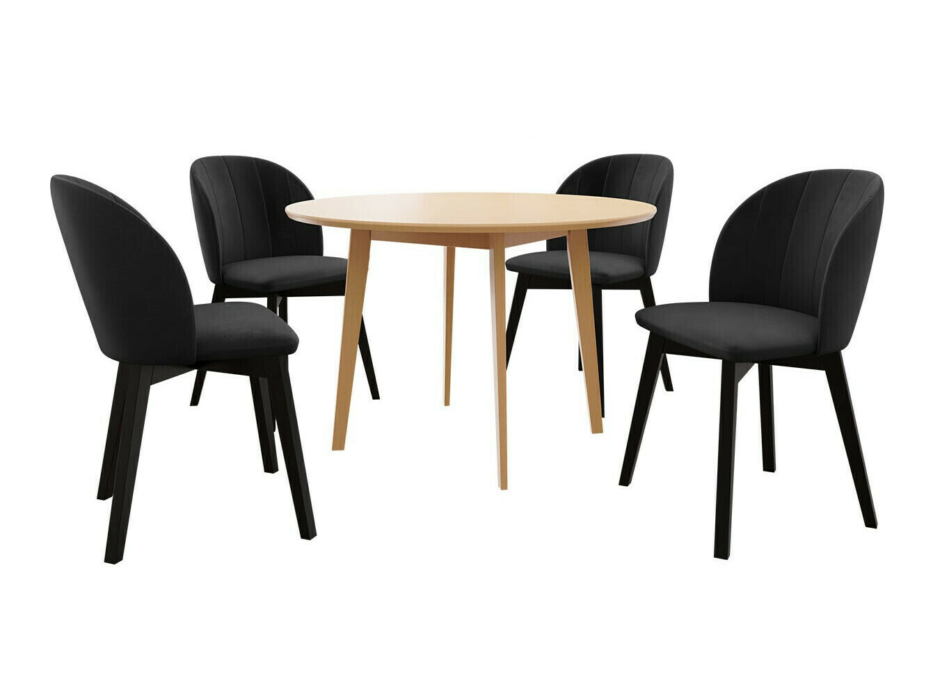 Обеденный гарнитур Racine 136 (Коричневый)