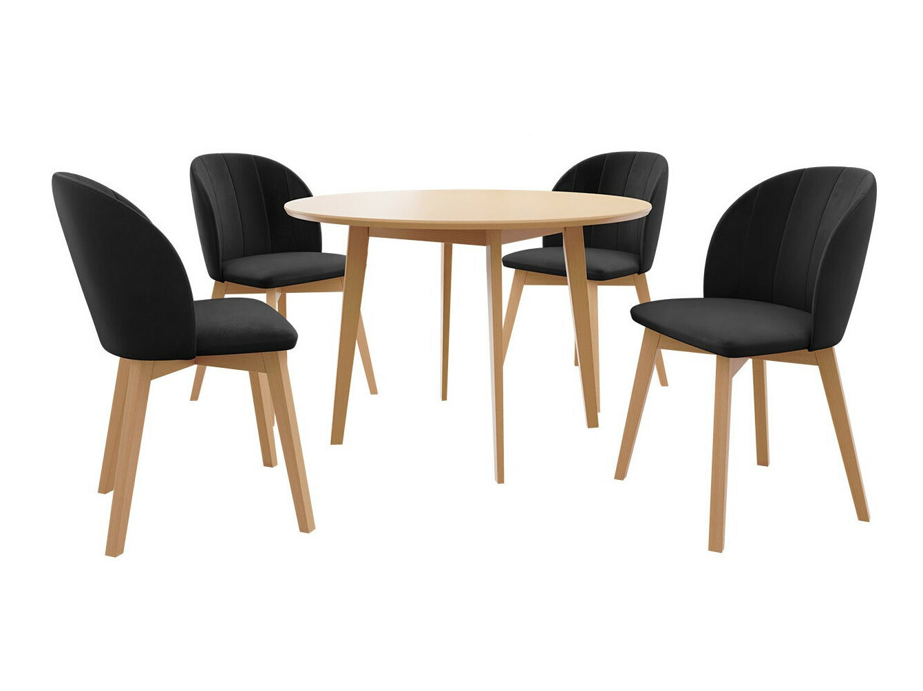 Обеденный гарнитур Racine 136 (Коричневый)