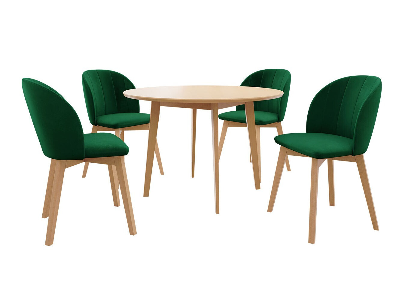 Обеденный гарнитур Racine 136 (Коричневый)