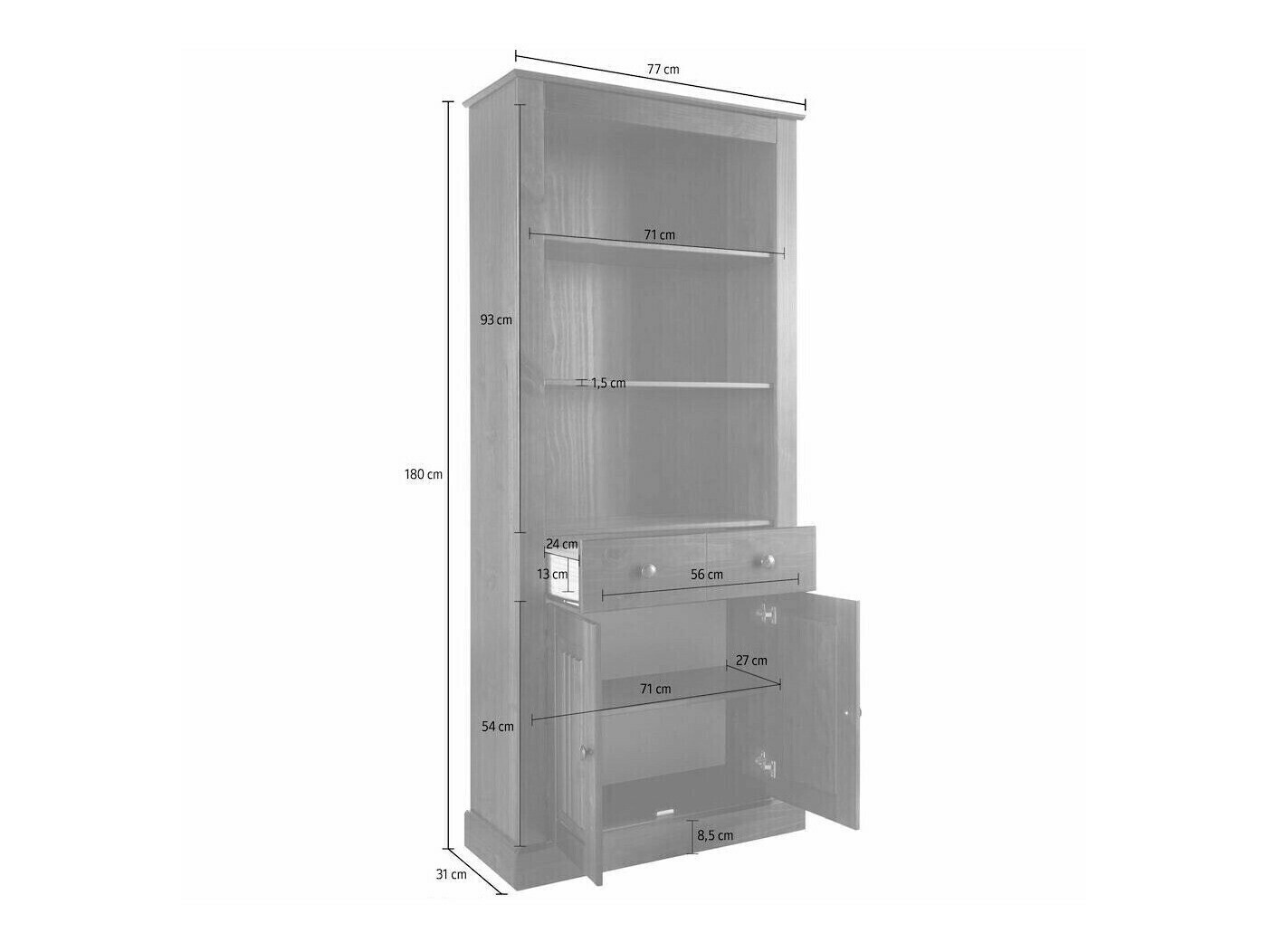 Plaukts Caltola 108 (Balts)