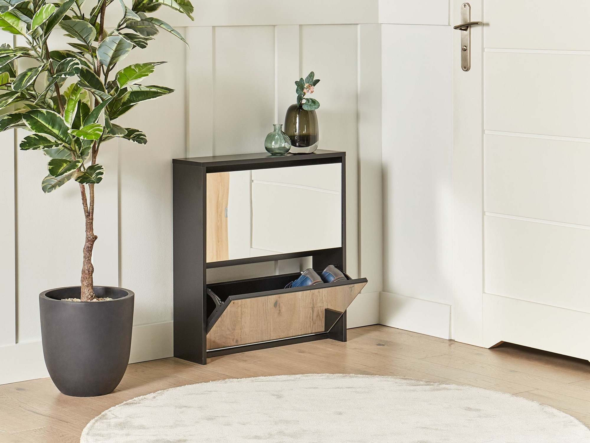 Тумба для обуви Berwyn 2352 (Чёрный)