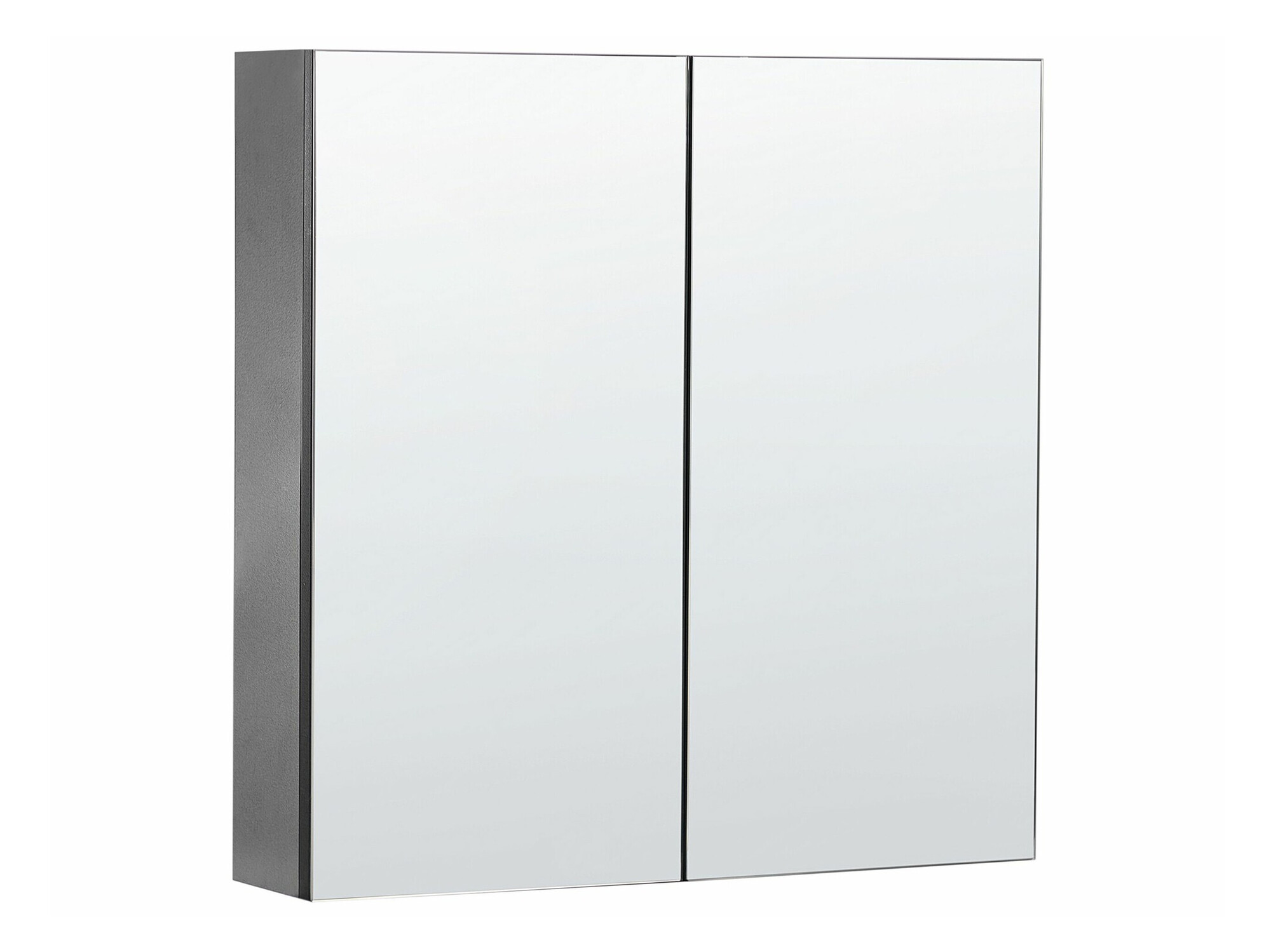 Vannas istabas skapis ar spoguli Berwyn 2349 (Melns)