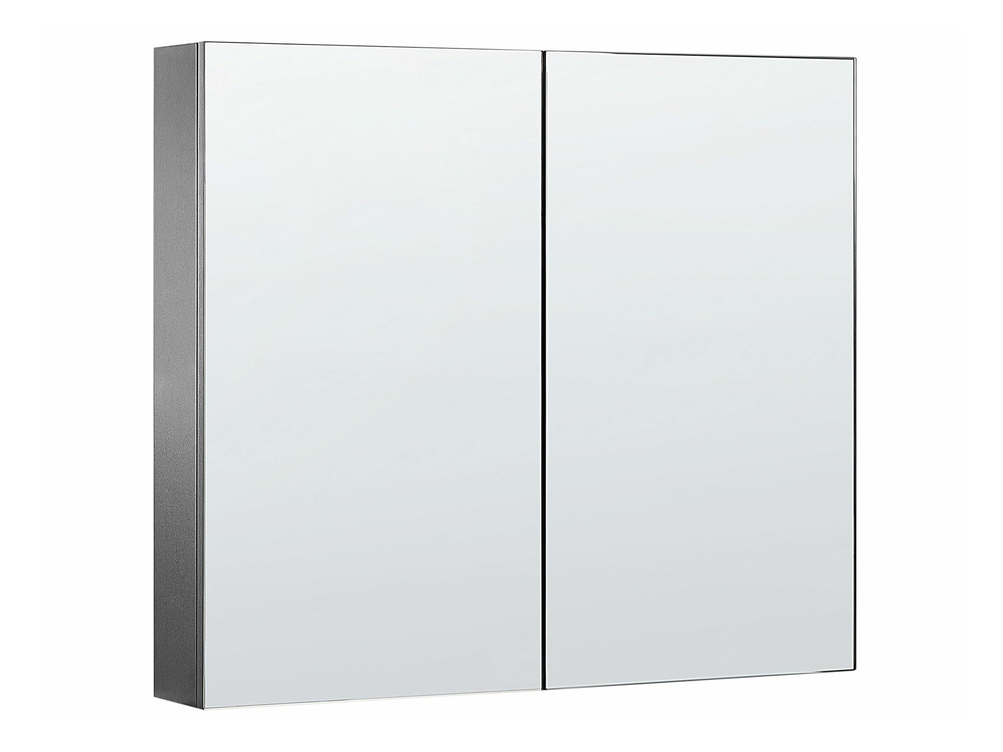 Vannas istabas skapis ar spoguli Berwyn 2350 (Melns)