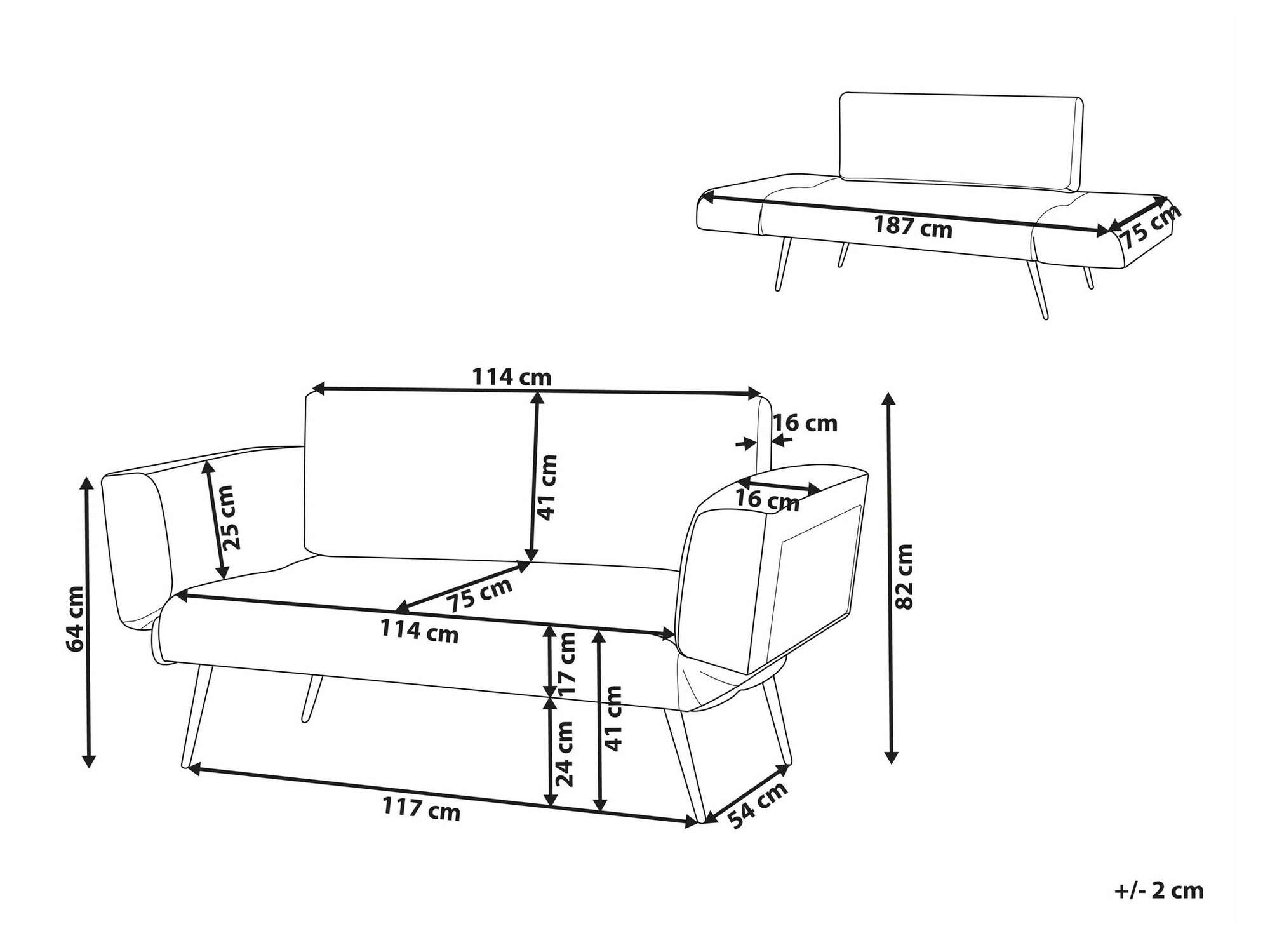 Dīvāns Berwyn 2362 (Zaļš)