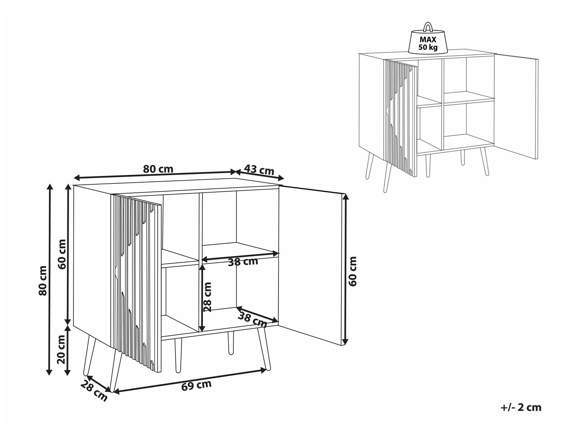 Шкафчик Berwyn 2359