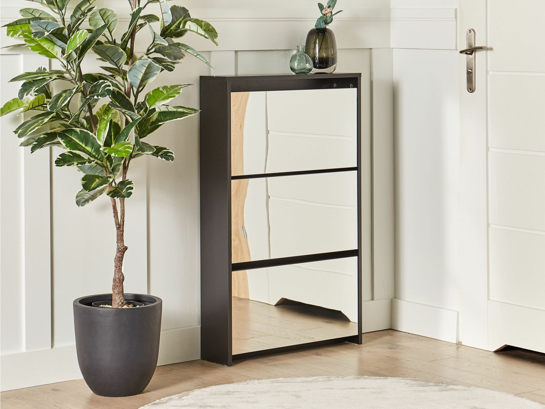 Тумба для обуви Berwyn 2353 (Чёрный)