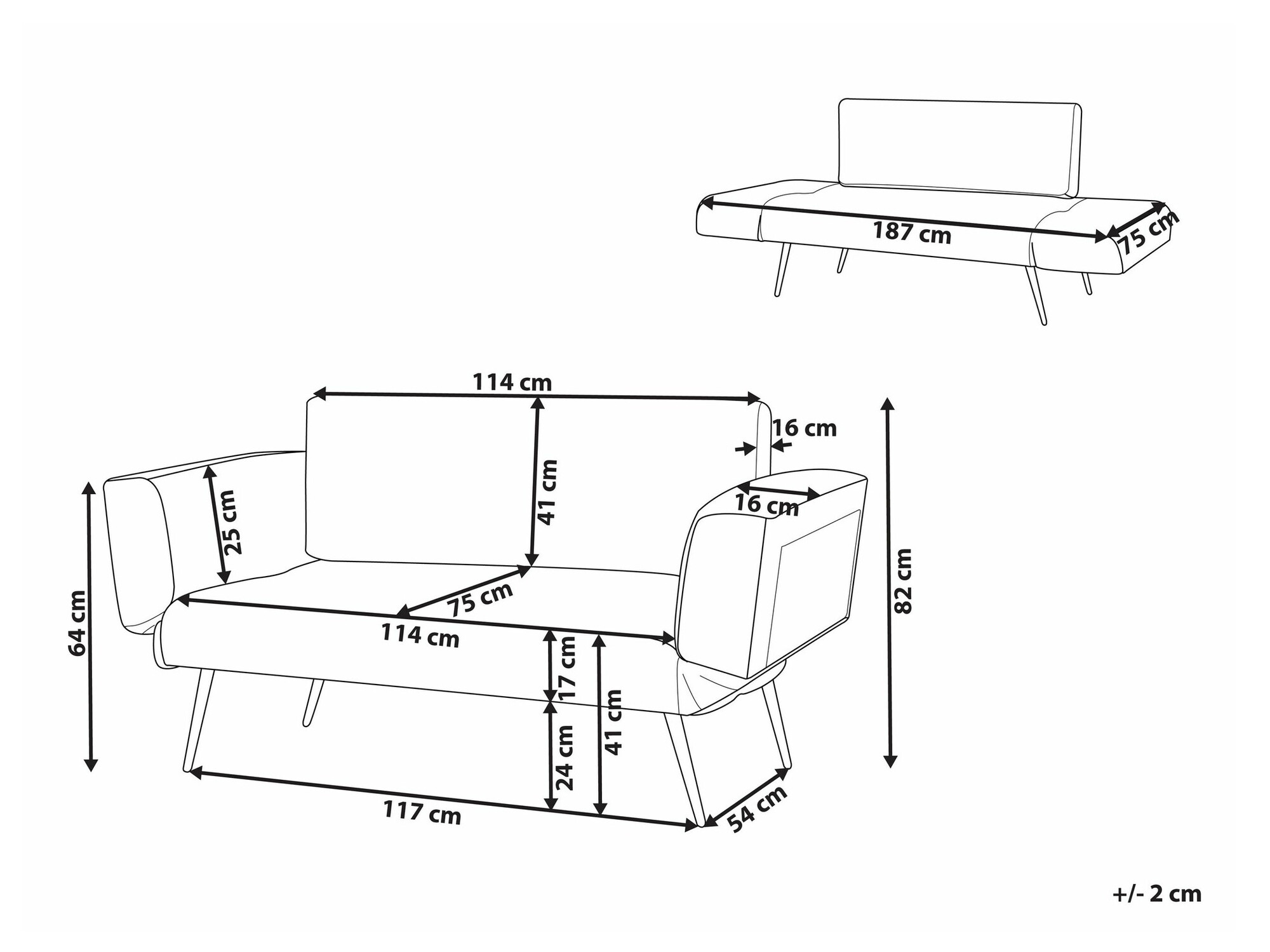 Диван Berwyn 2362 (Розовый)