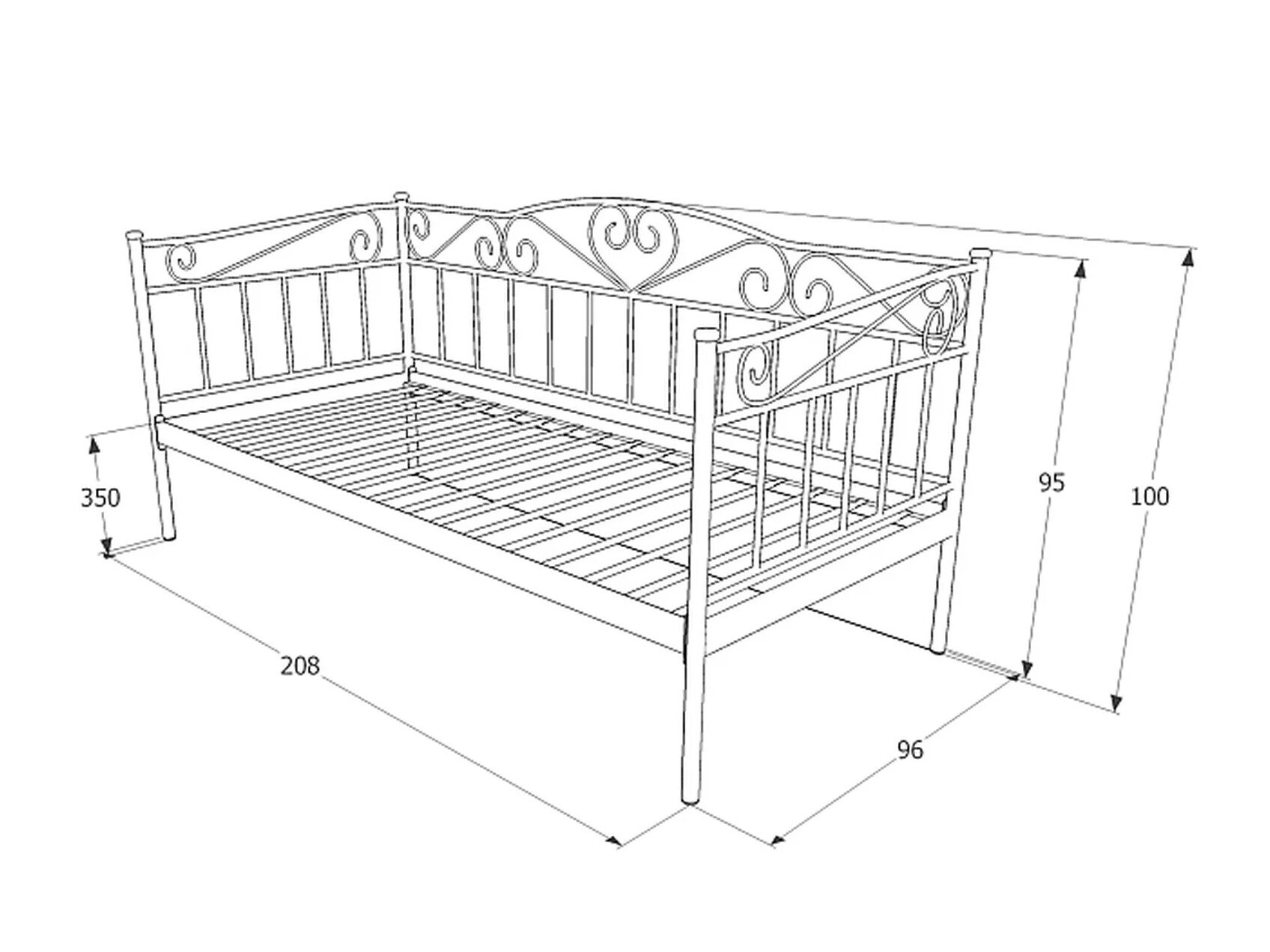Gulta Detroit 655 (Melns)
