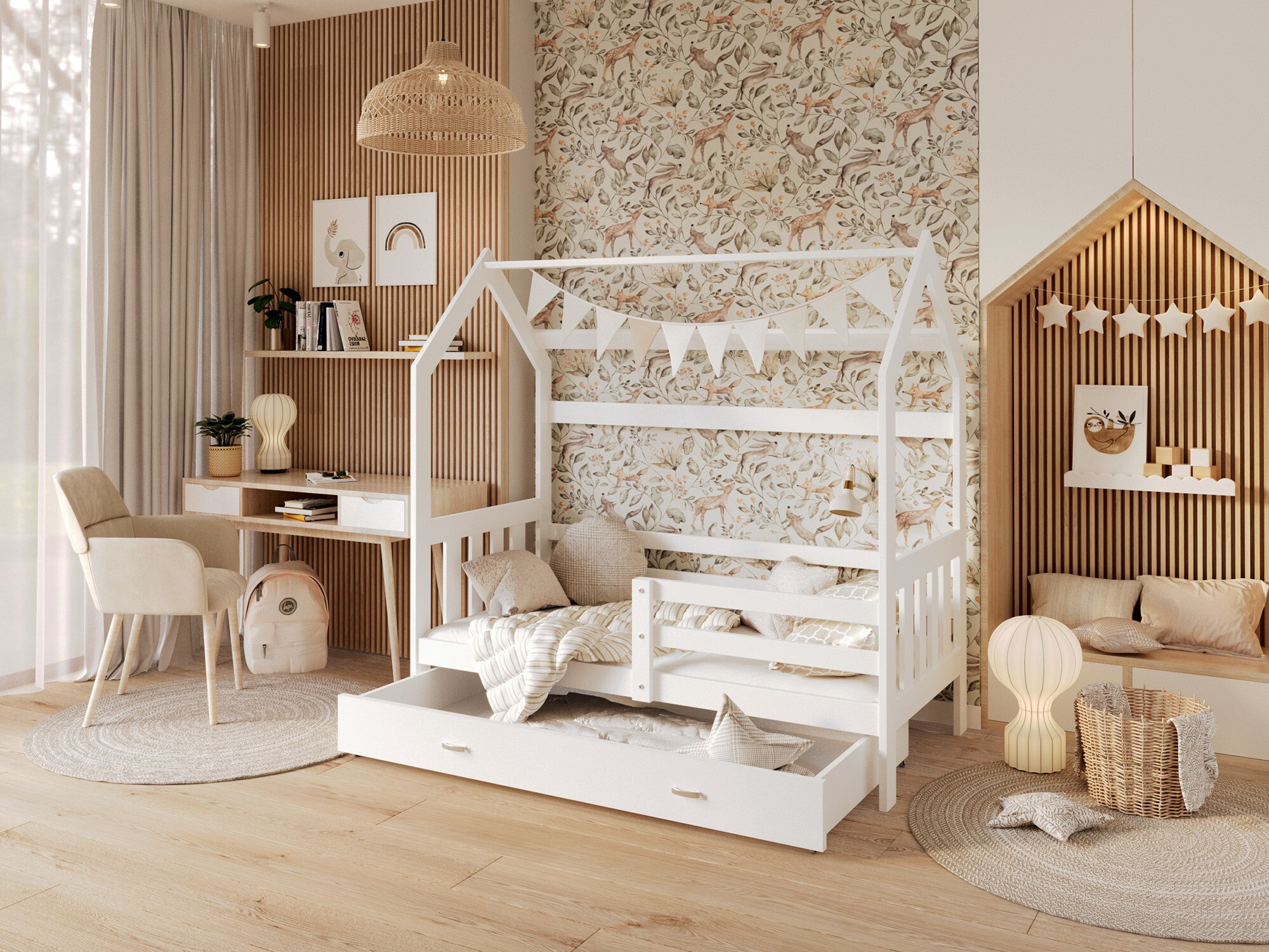 Кровать Aurora 122 (Белый)