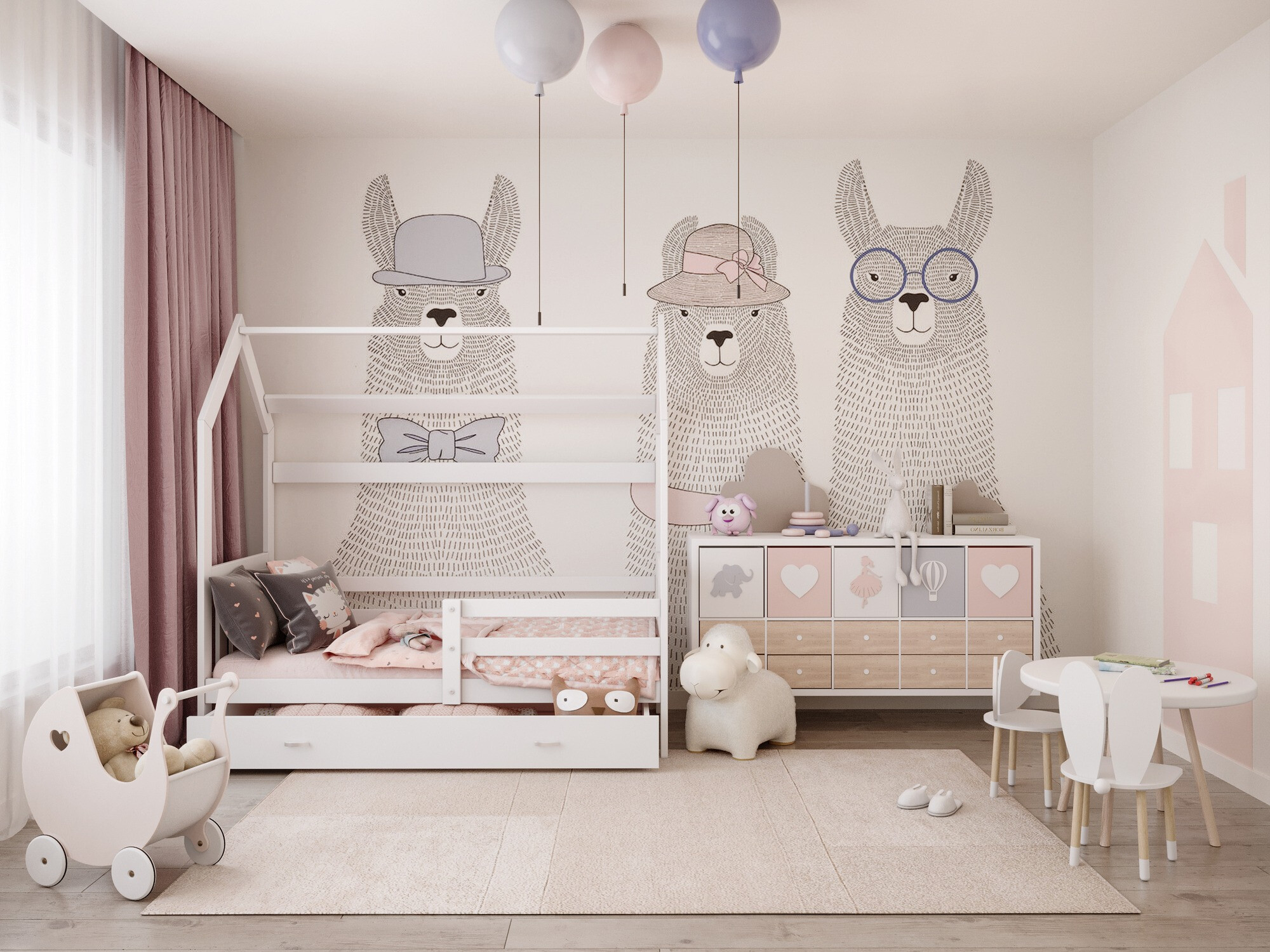 Кровать Aurora 122 (Белый)