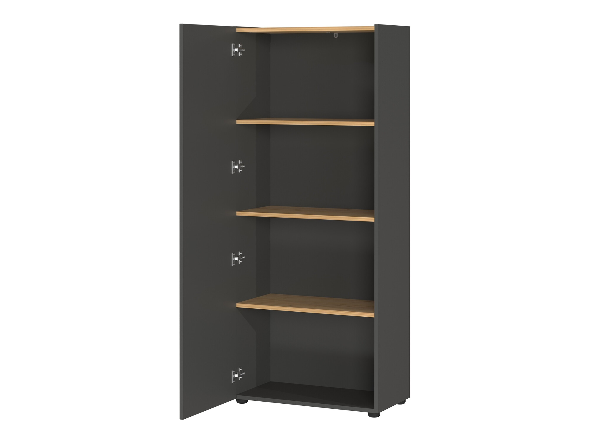 Mājas biroja komplekts Evarsoa 105 (Grafīts + Navarra ozols)