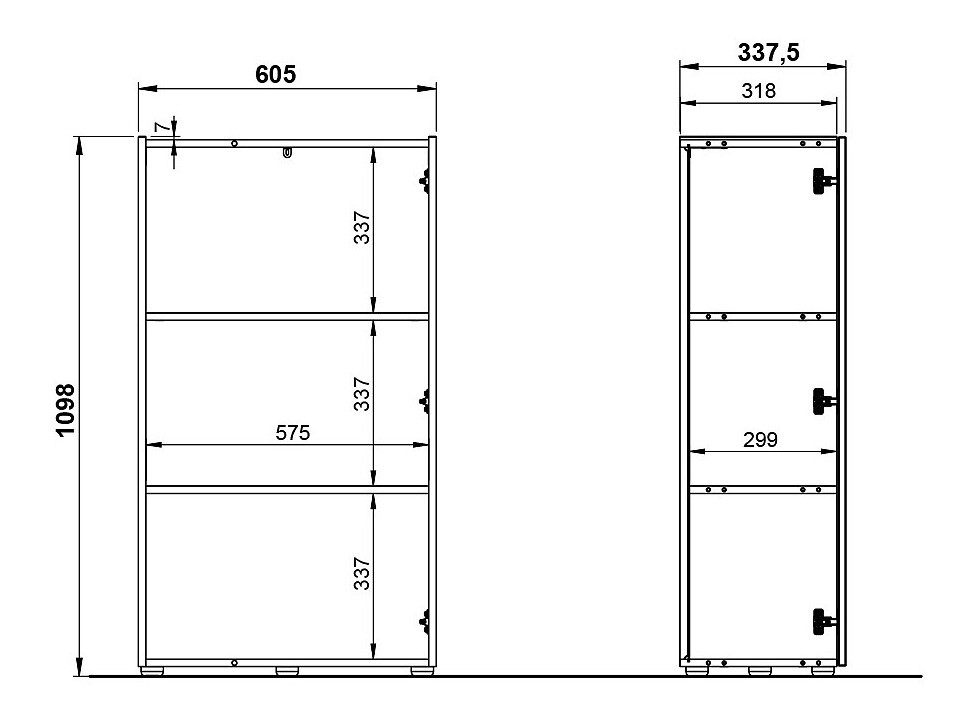 Mājas biroja komplekts Evarsoa 106 (Grafīts + Navarra ozols)