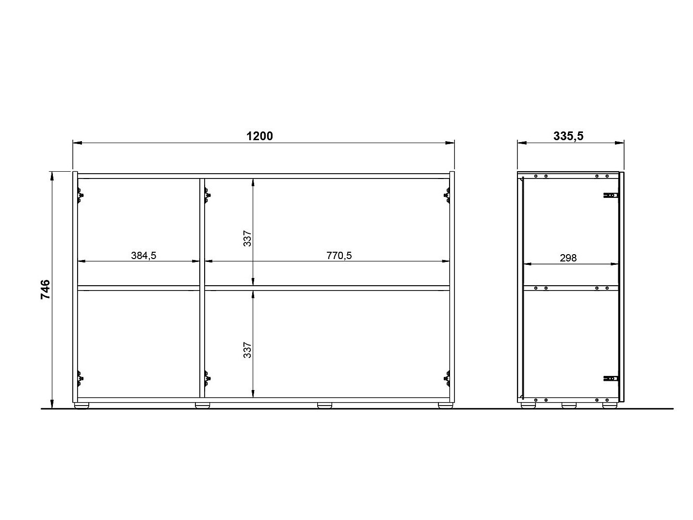 Шкафчик Evarsoa 102 (Графит + Navarra дуб)