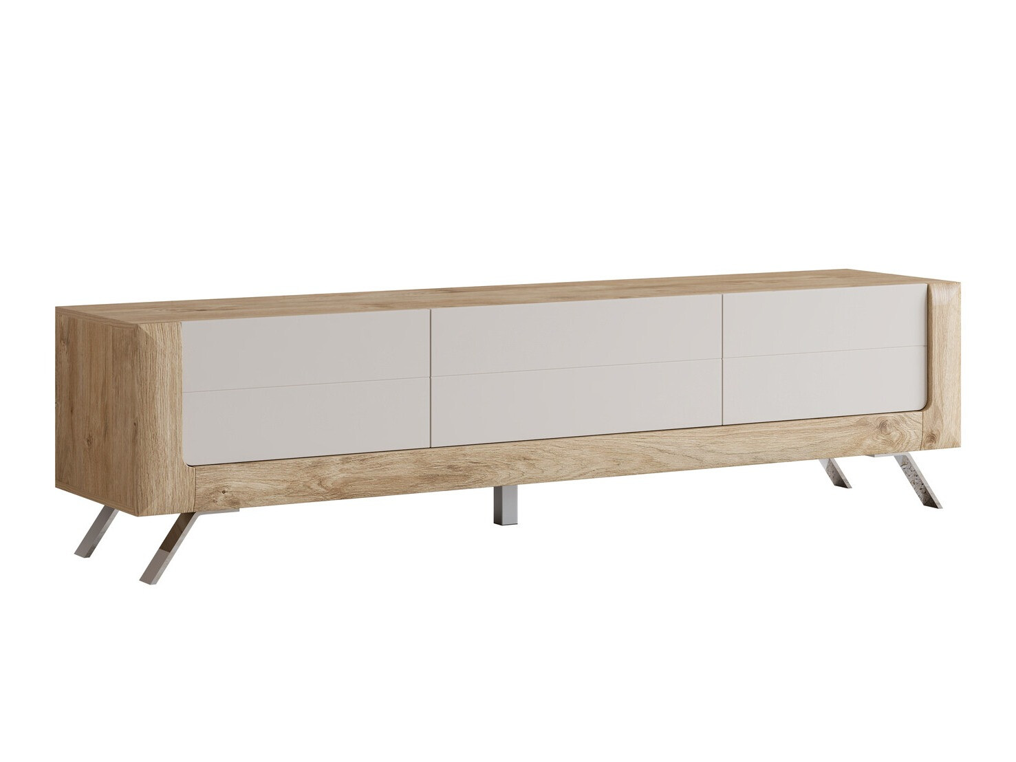 TV galds Sovera 104 (Zeltains ozols + Kašmirs)