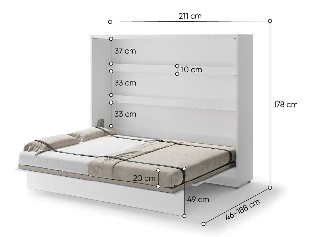 Siena gulta Concept Pro Lenart Levfere 115 (Balts)