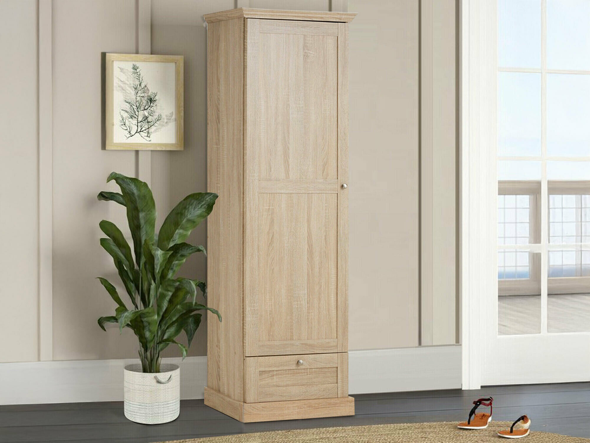 Skapis Lirveri 100 (Gaišs ozols)